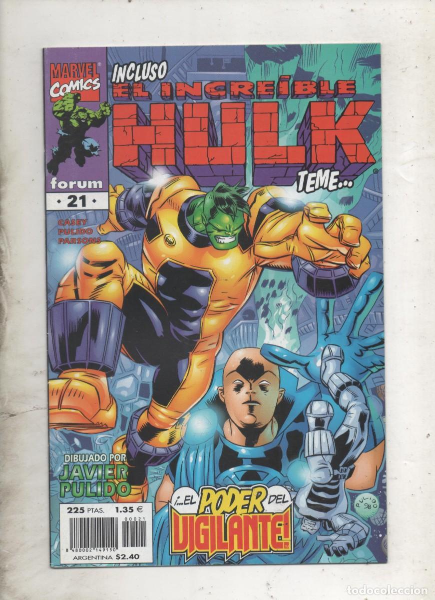 C&oacute;mics: EL INCREIBLE HULK N&ordm; 21 . PANINI -E2 - Foto 1