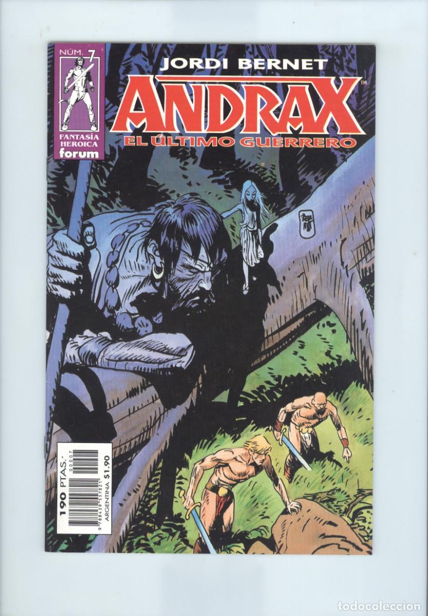 C&oacute;mics: Planeta. Forum. Andrax. El ultimo guerrero. 7 - Foto 1