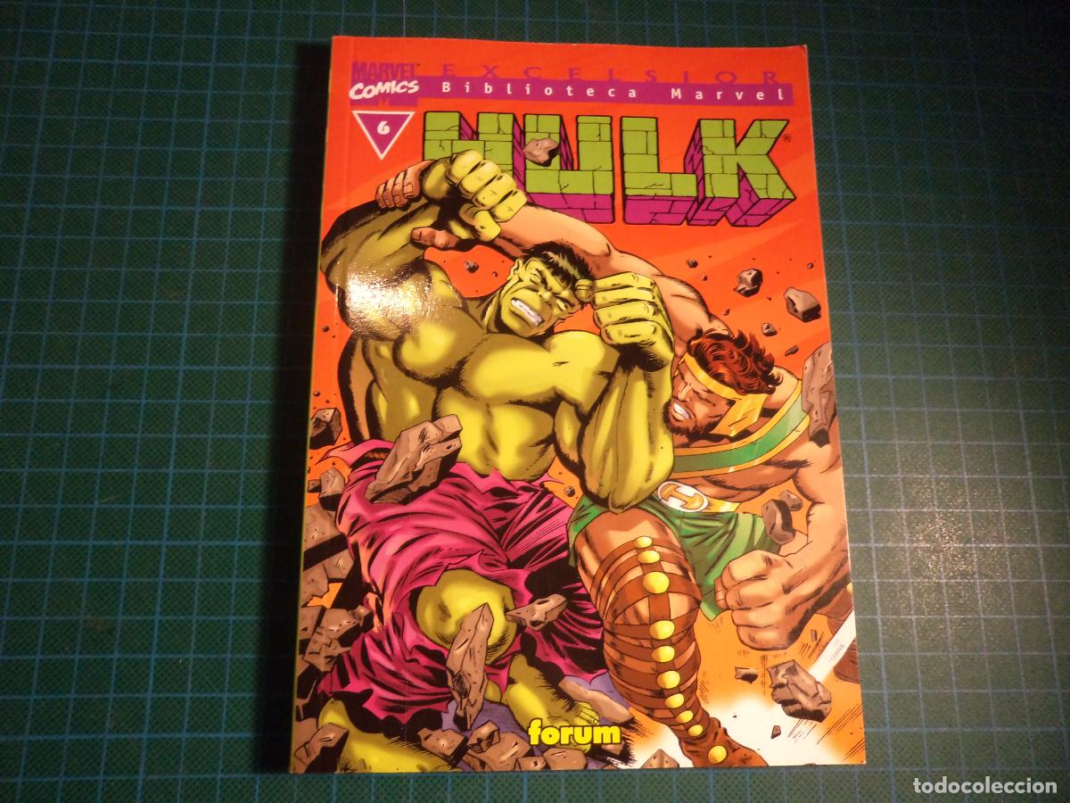 C&oacute;mics: Biblioteca Marvel. Hulk. N&ordm; 6. Forum. Muy buen estado. - Foto 1