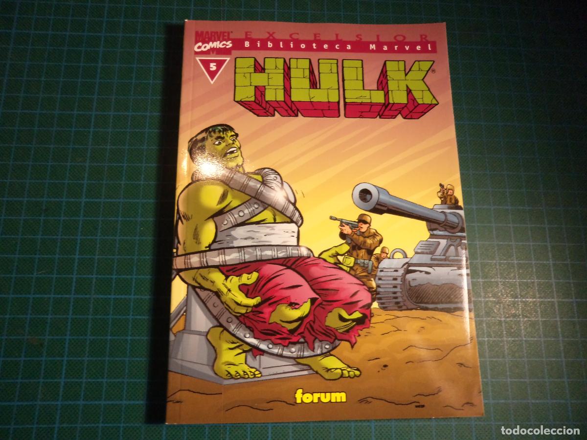 C&oacute;mics: Biblioteca Marvel. Hulk. N&ordm; 5. Forum. Muy buen estado. - Foto 1