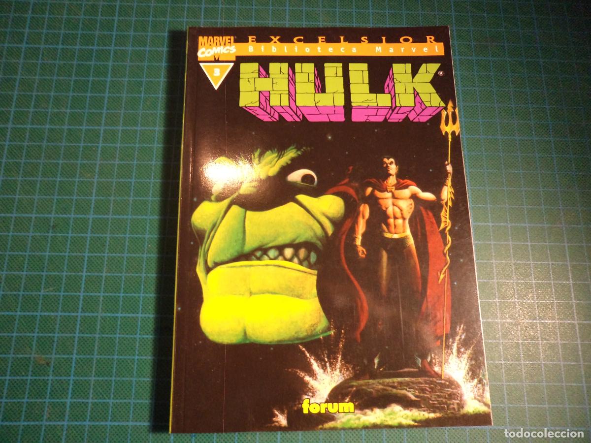 C&oacute;mics: Biblioteca Marvel. Hulk. N&ordm; 3. Forum. Muy buen estado. - Foto 1