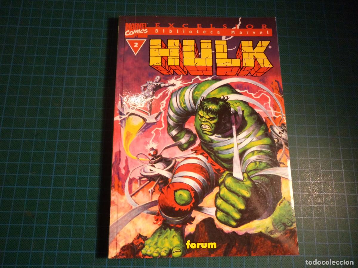 C&oacute;mics: Biblioteca Marvel. Hulk. N&ordm; 2. Forum. Muy buen estado. - Foto 1