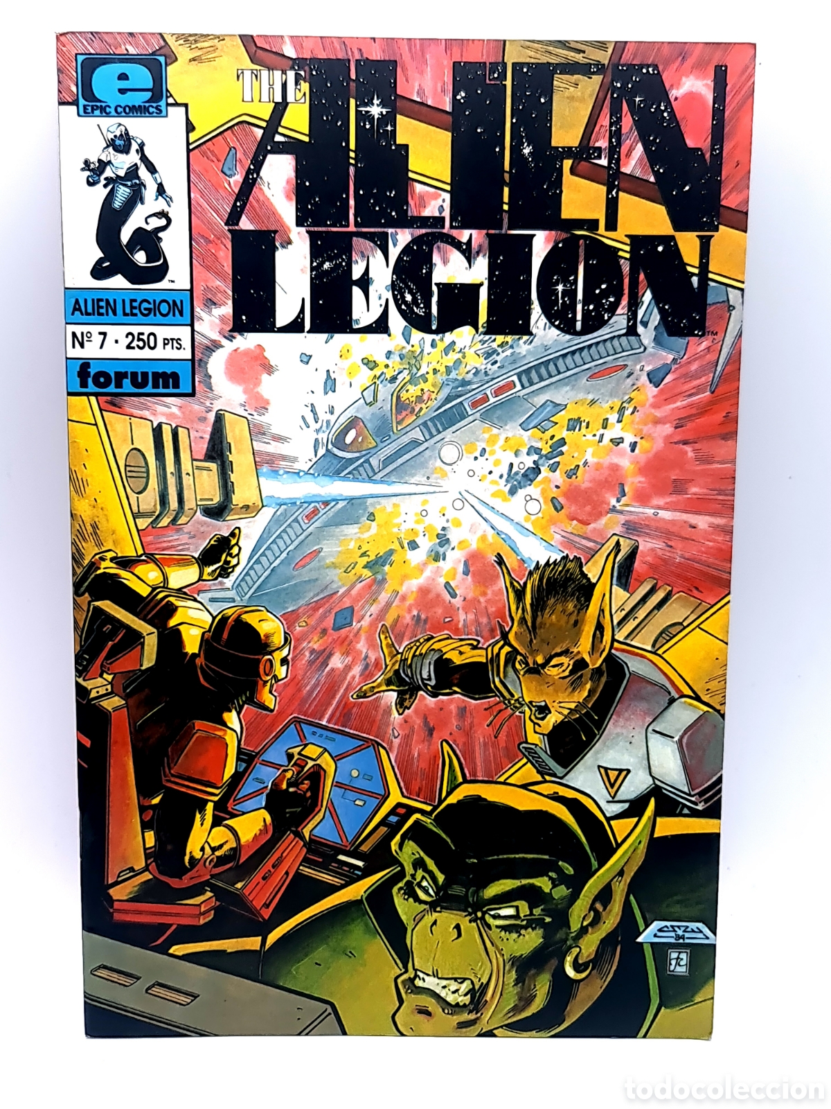 C&oacute;mics: EXCELENTE ESTADO THE ALIEN LEGION 7 FORUM EPIC COMICS - Foto 1
