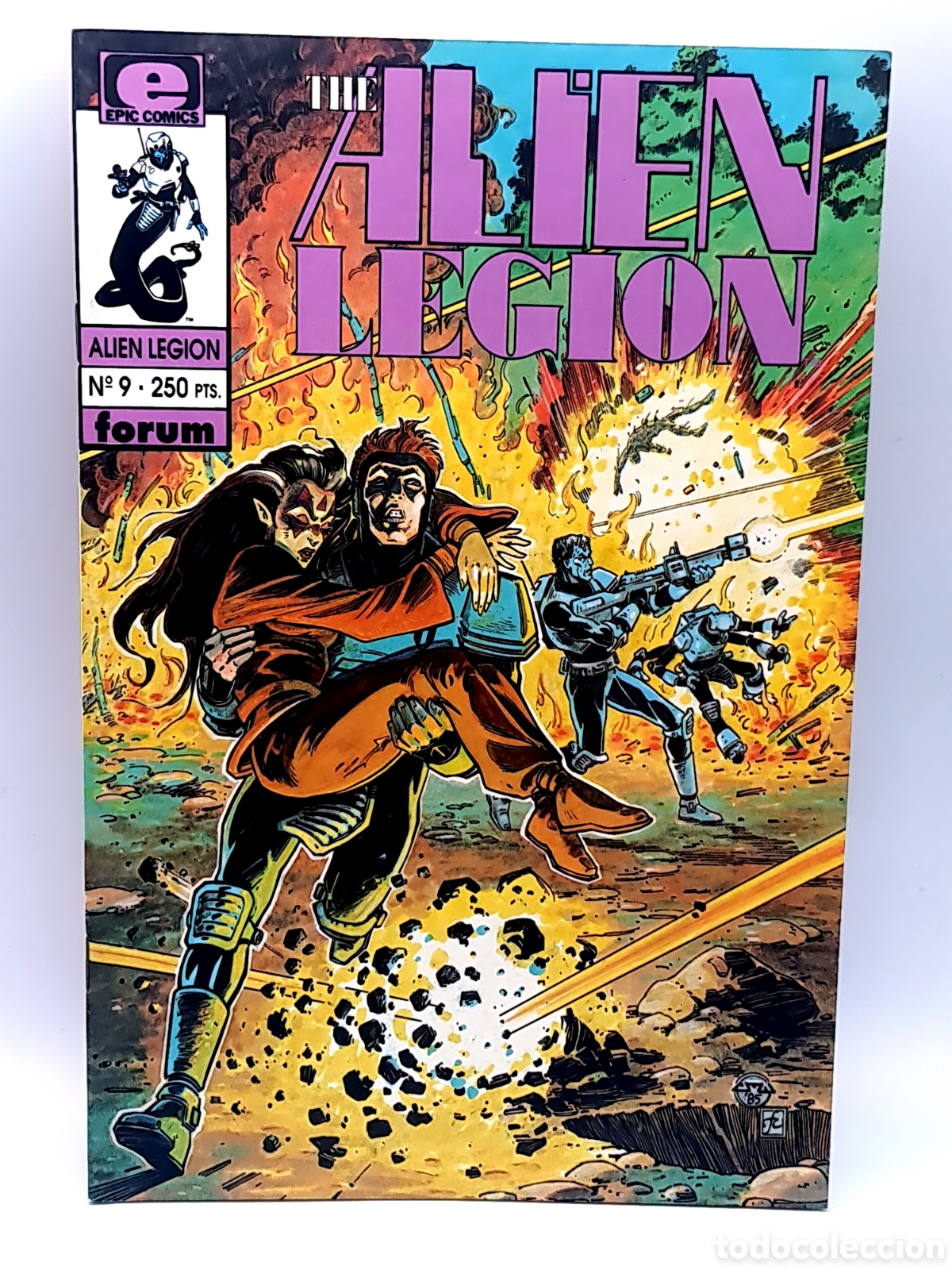 C&oacute;mics: EXCELENTE ESTADO THE ALIEN LEGION 9 FORUM EPIC COMICS - Foto 1