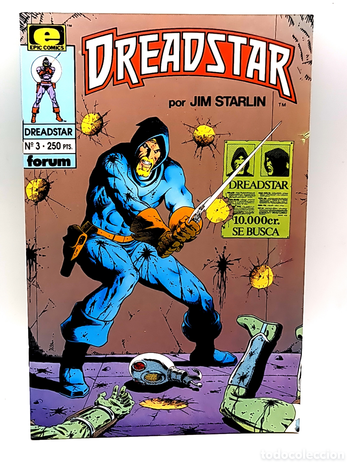 C&oacute;mics: EXCELENTE ESTADO DREADSTAR 3 FORUM EPIC COMICS GRAPA - Foto 1