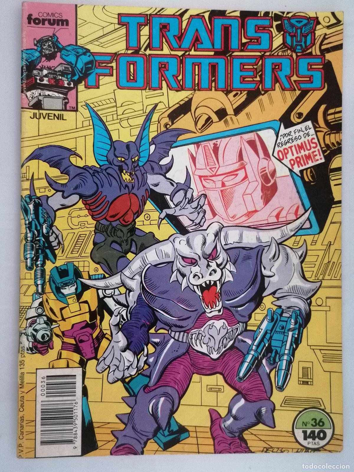 C&oacute;mics: TEBEO TRANS FORMERS N&ordm; 36, COMICS FORUM - Foto 1
