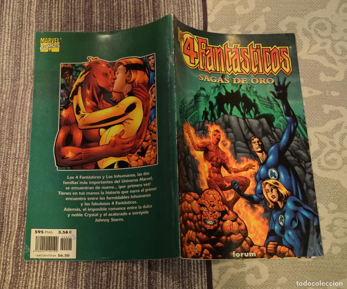 C&oacute;mics: Los 4 Cuatro Fant&aacute;sticos: Sagas de Oro - Foto 1