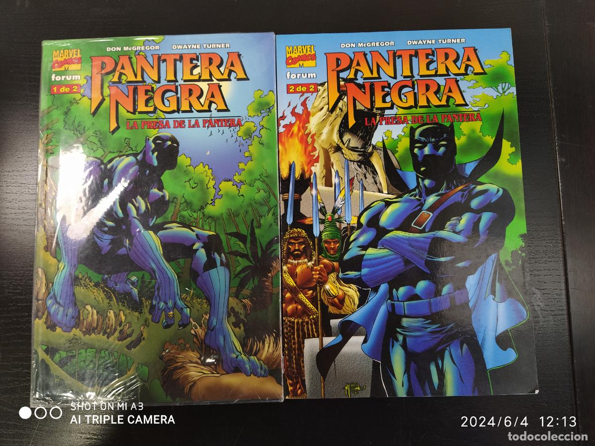 C&oacute;mics: PANTERA NEGRA: LA PRESA DE LA PANTERA TOMO N&ordm; 1 y 2 -COMPLETA - Foto 1