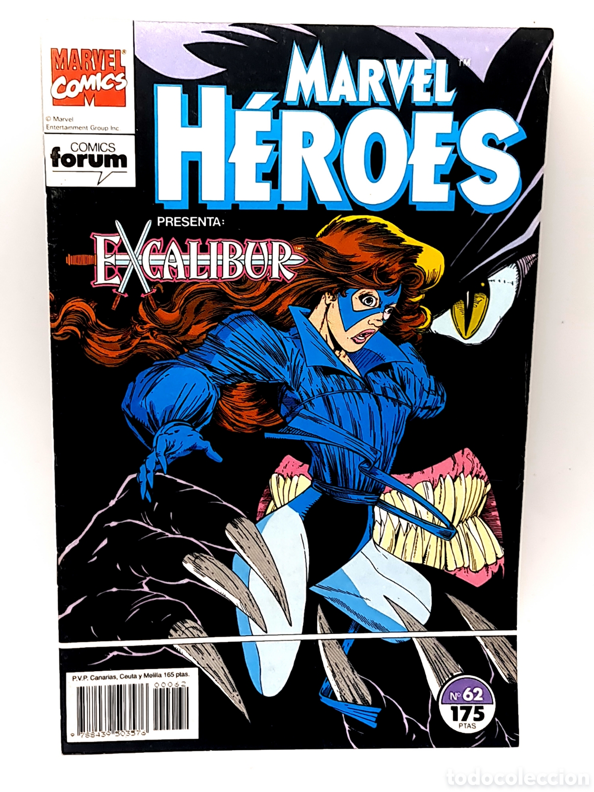 C&oacute;mics: EXCELENTE ESTADO MARVEL HEROES 62 FORUM COMICS GRAPA - Foto 1