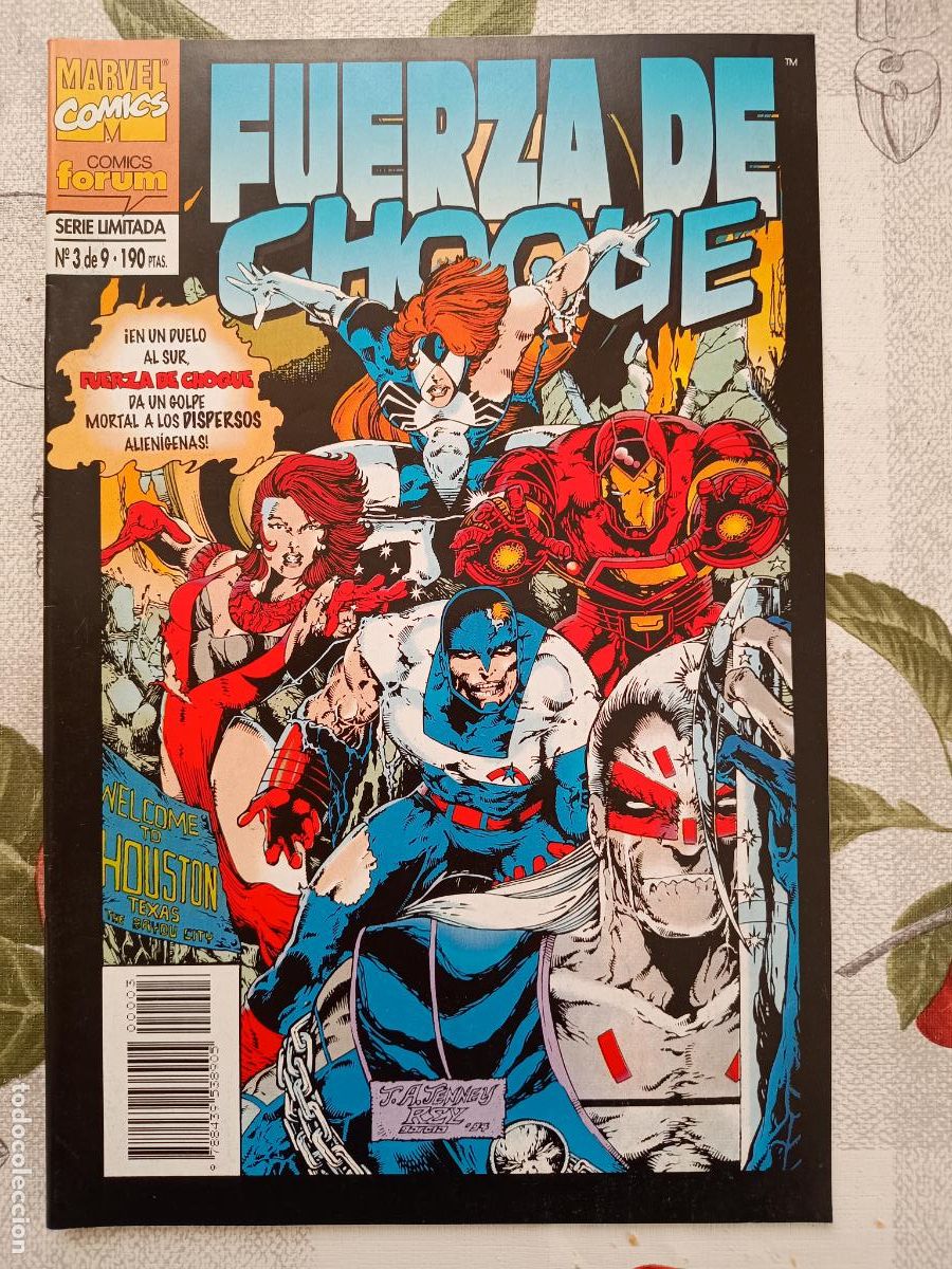 C&oacute;mics: FUERZA DE CHOQUE N&ordm; 3 FORUM - Foto 1