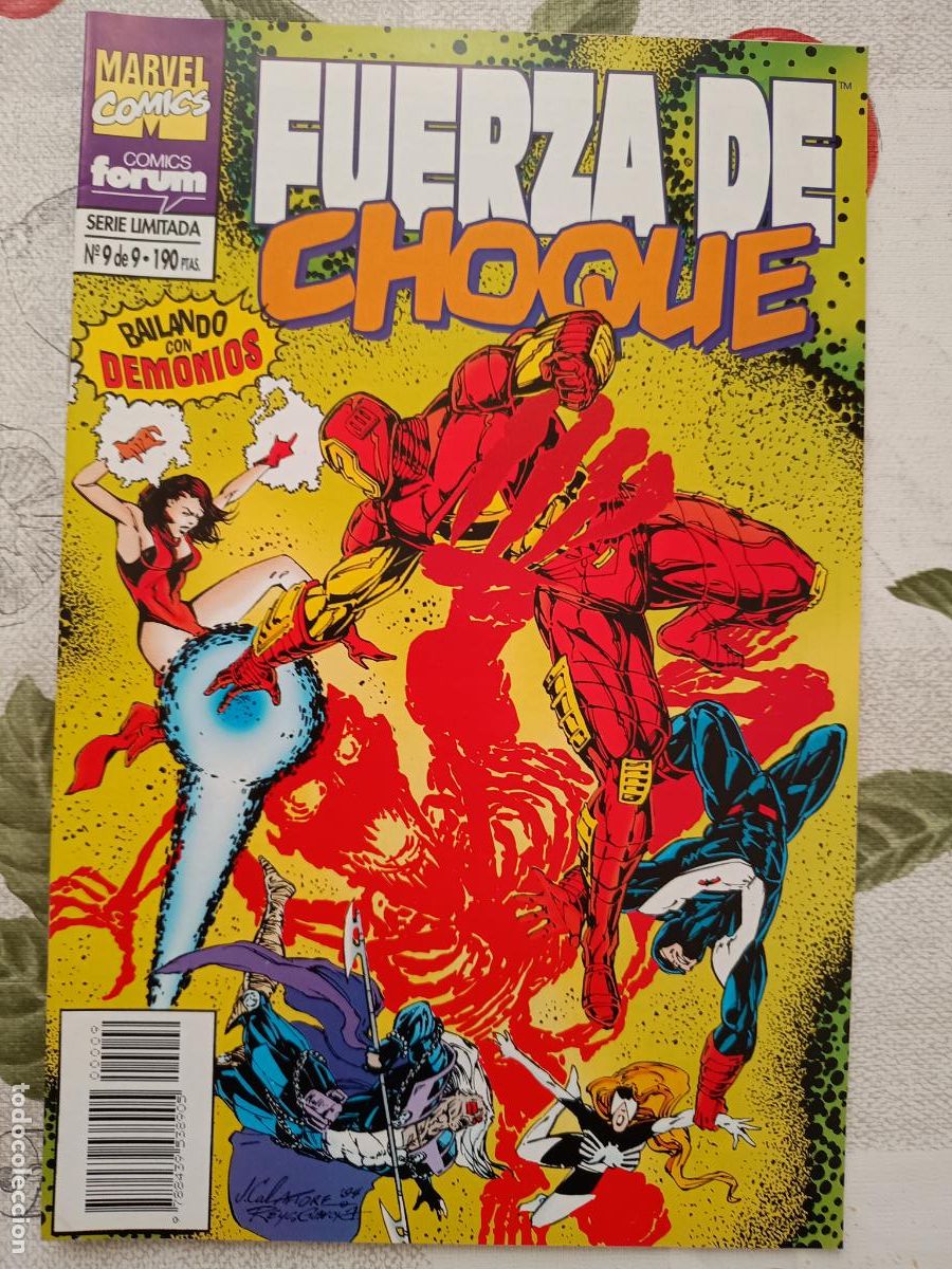 C&oacute;mics: FUERZA DE CHOQUE N&ordm; 9 FORUM - Foto 1