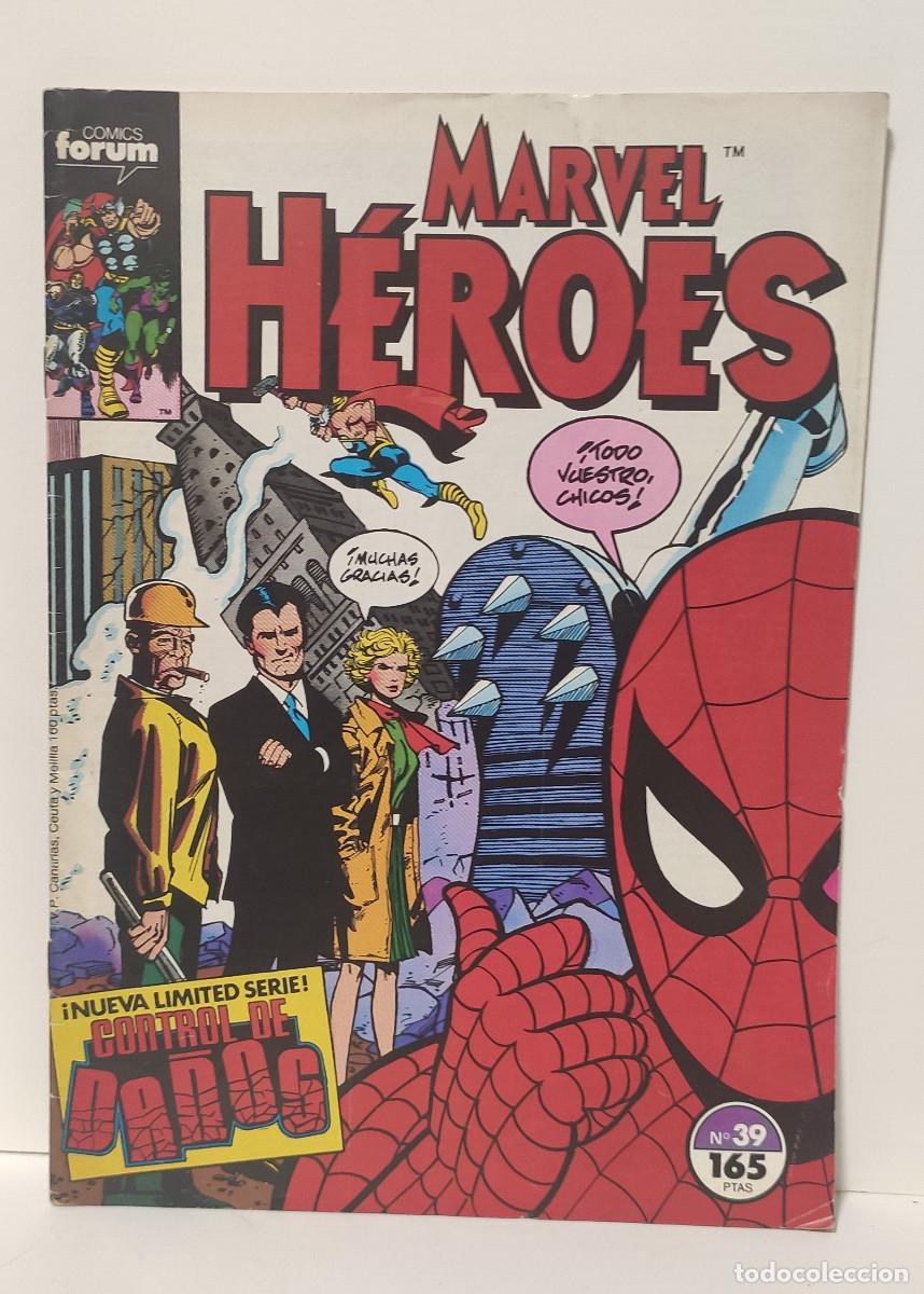 C&oacute;mics: Marvel Heroes n&ordm; 39 Control de Da&ntilde;os Forum - Foto 1