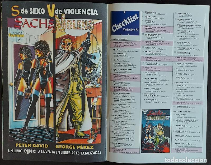 C&oacute;mics: Veneno Enemigo Interior n&ordm; 1 de 3 - Comics Forum 1994 - Foto 8