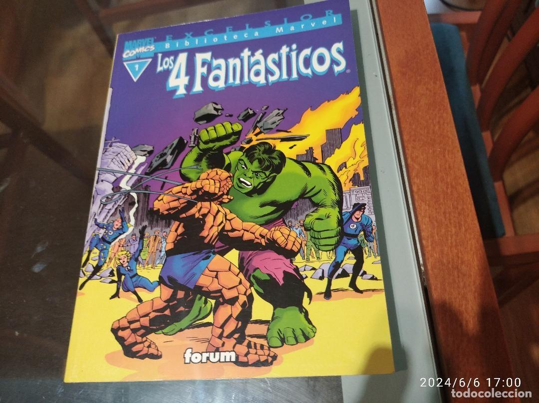 C&oacute;mics: LOS 4 FANTASTICOS N&ordm; 1. BIBLIOTECA EXCELSIOR MARVEL. - Foto 2