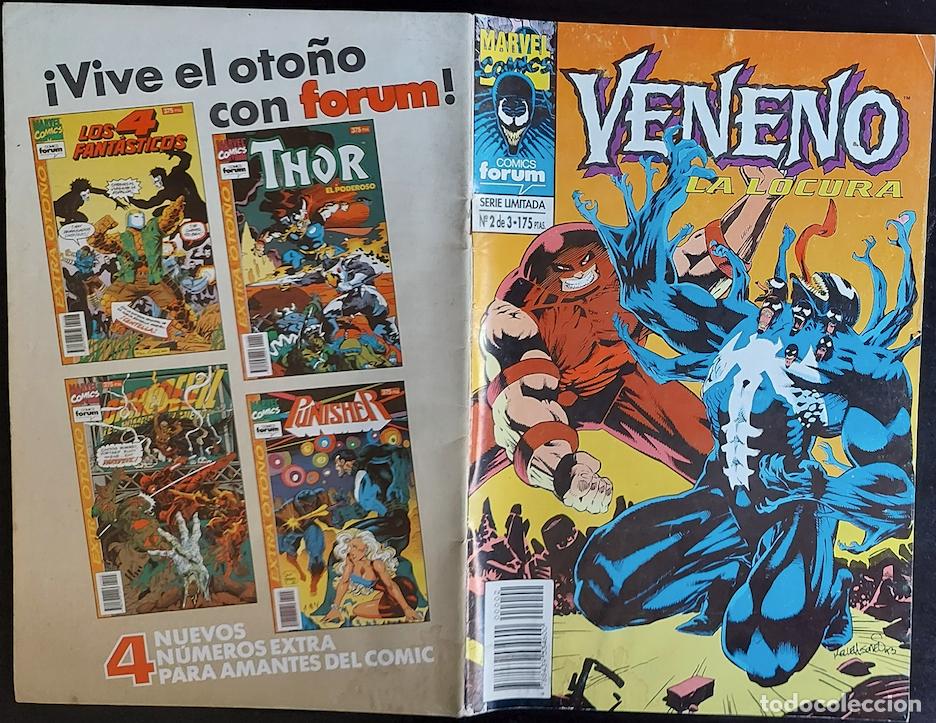 C&oacute;mics: Veneno: La Locura n&ordm; 2 de 3 - Comics Forum 1994 - Foto 2
