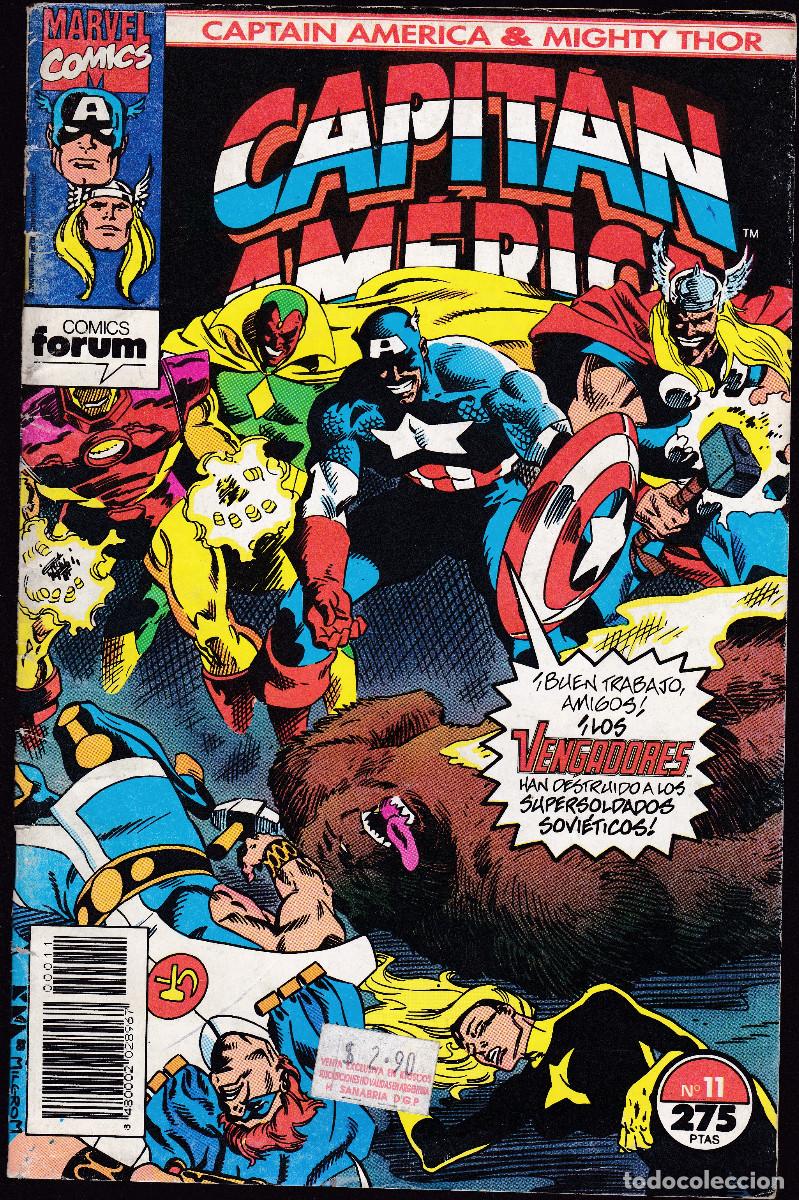 C&oacute;mics: CAPITAN AMERICA & THOR EL PODEROSO - N&ordm; 11 - &iexcl;Od&iacute;n Debe Morir! - FORUM - Foto 1