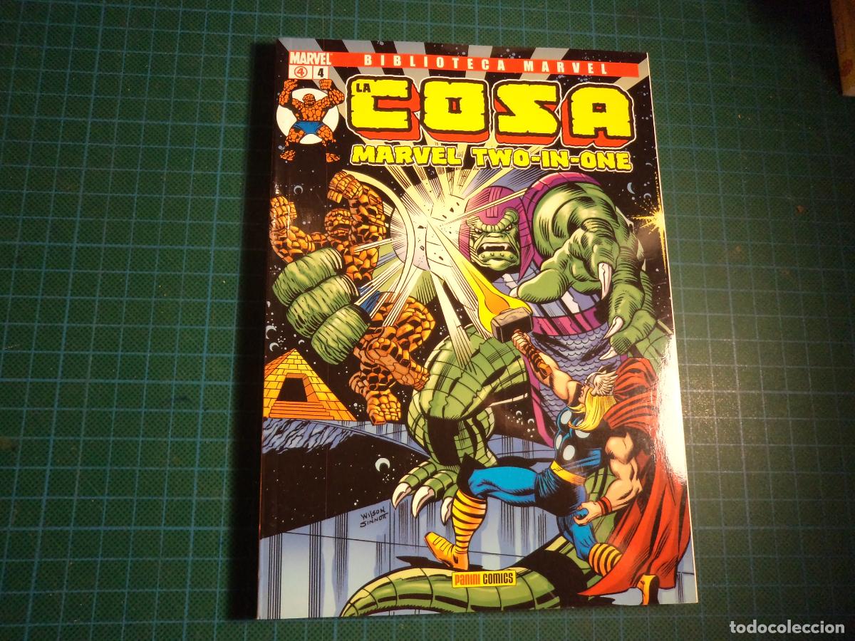 C&oacute;mics: Biblioteca Marvel. La Cosa. N&ordm; 4. Panini. MBE. - Foto 1