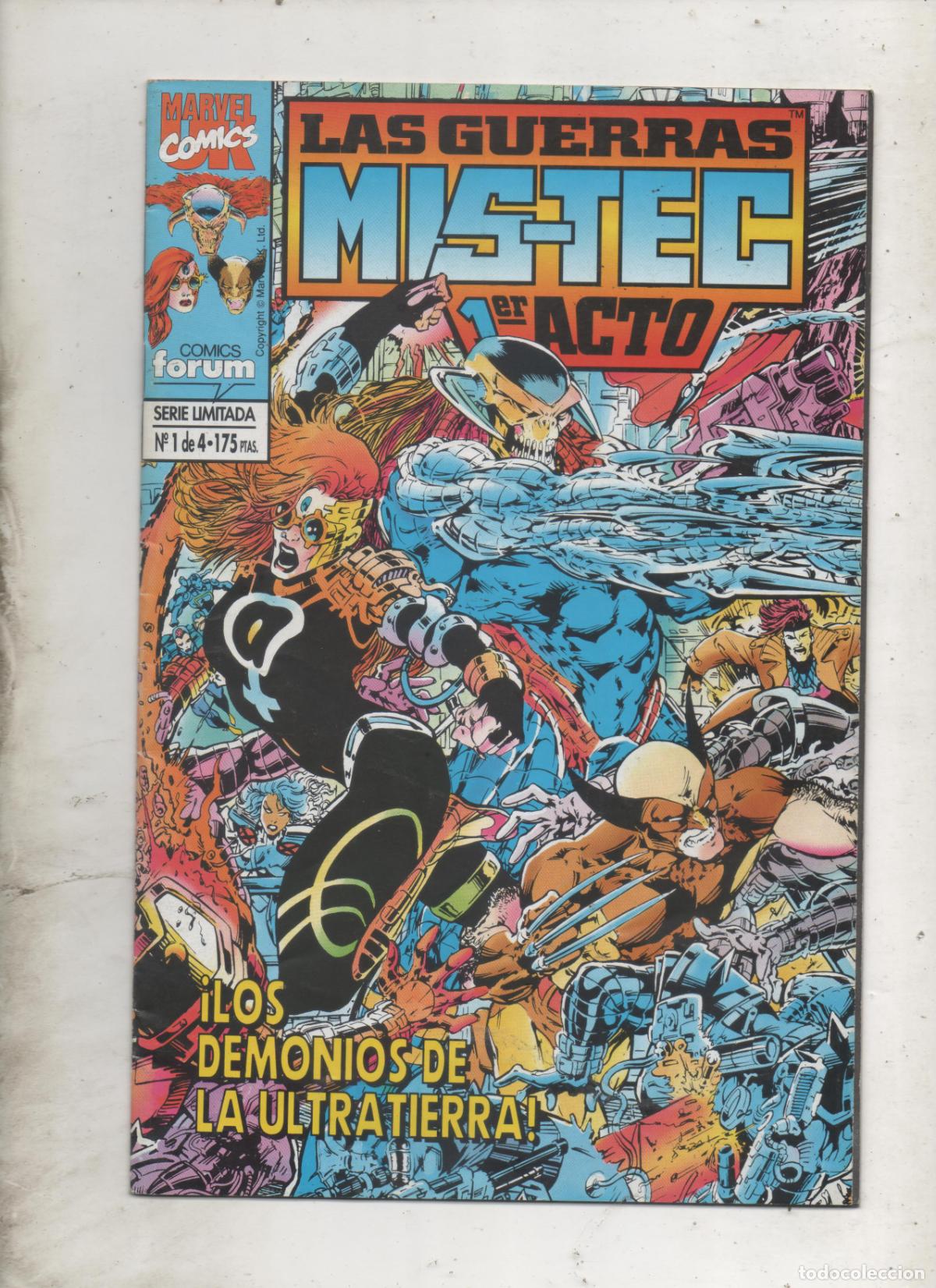 Comics: LAS GUERRAS MIS-TEC N&ordm; 1 . FORUM -F1