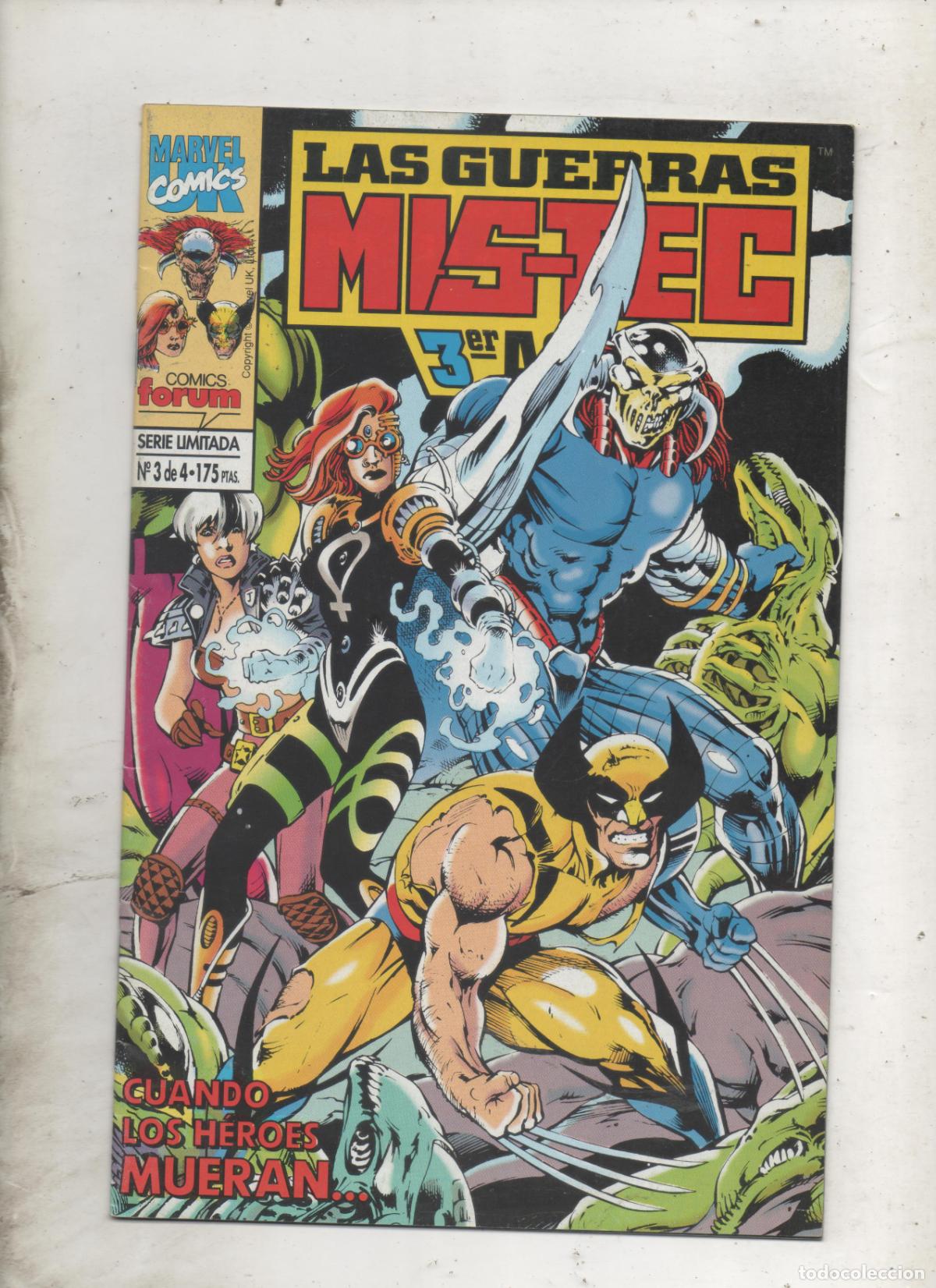 Comics: LAS GUERRAS MIS-TEC N&ordm; 3 . FORUM -F1