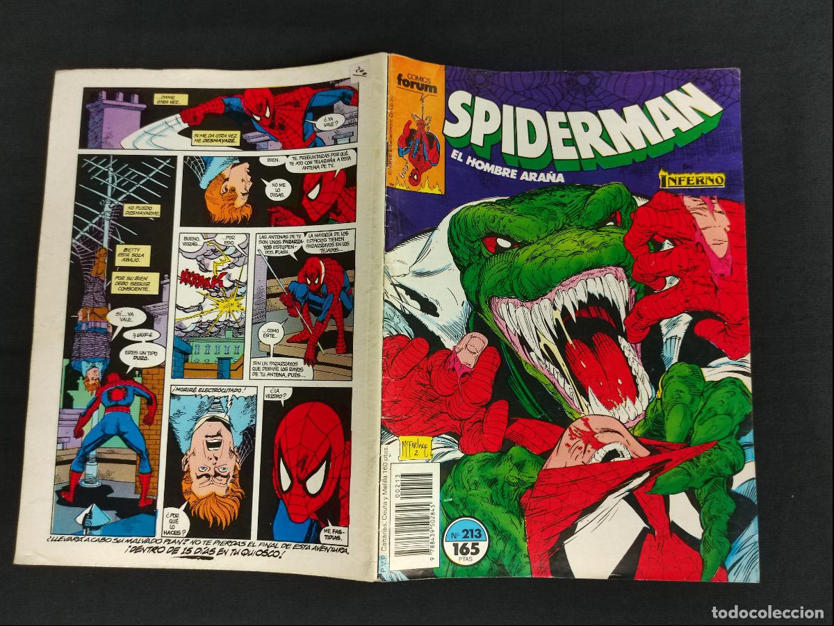C&oacute;mics: SPIDERMAN - N&ordm; 213 -FORUM - - Foto 1