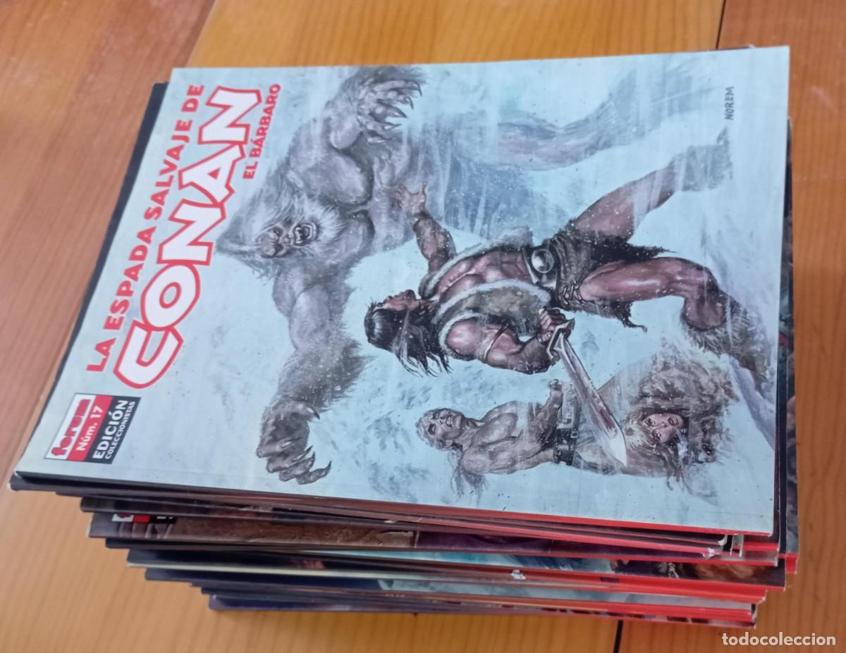 C&oacute;mics: LA ESPADA SALVAJE DE CONAN EL BARBARO - LOTE 41 COMICS - Foto 1