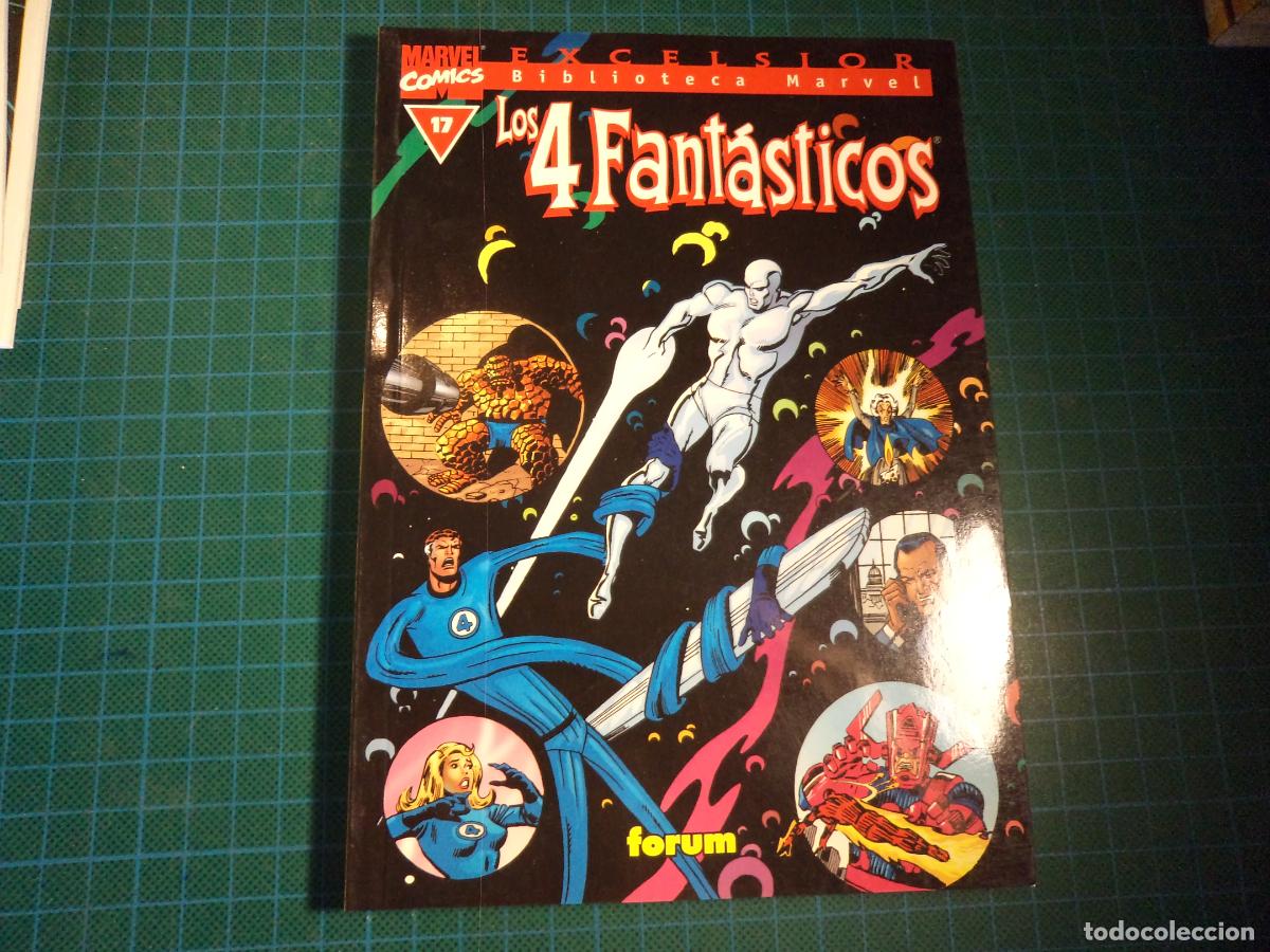 C&oacute;mics: Biblioteca Marvel. Los 4 fant&aacute;sticos. N&ordm; 17. Forum. - Foto 1