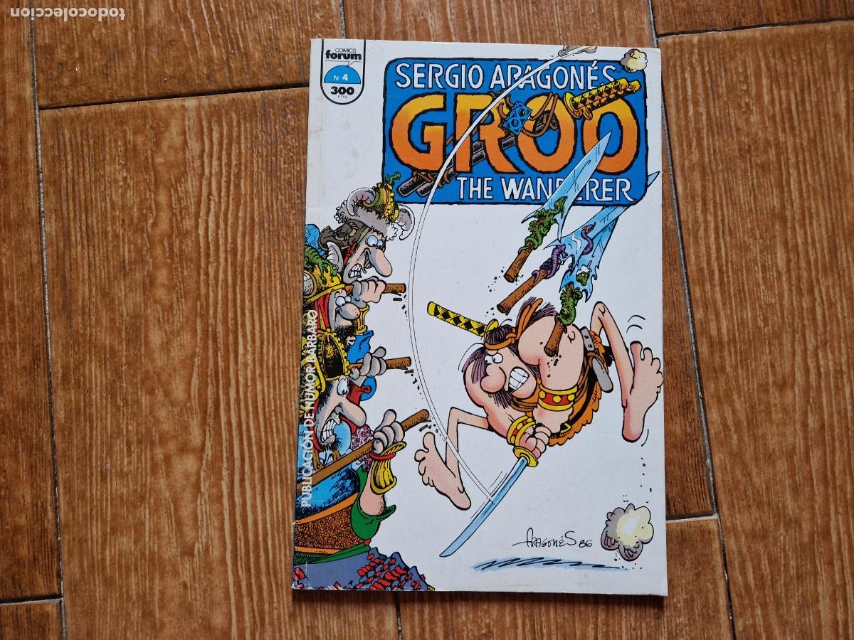 Comics: GROO EL VAGABUNDO - N&ordm; 4 - EDICIONES FORUM.