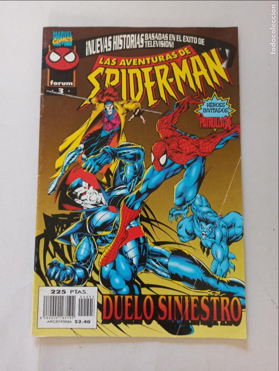 C&oacute;mics: LAS AVENTURAS DE SPIDER-MAN N&ordm; 3 - MARVEL - FORUM (IK) - Foto 1