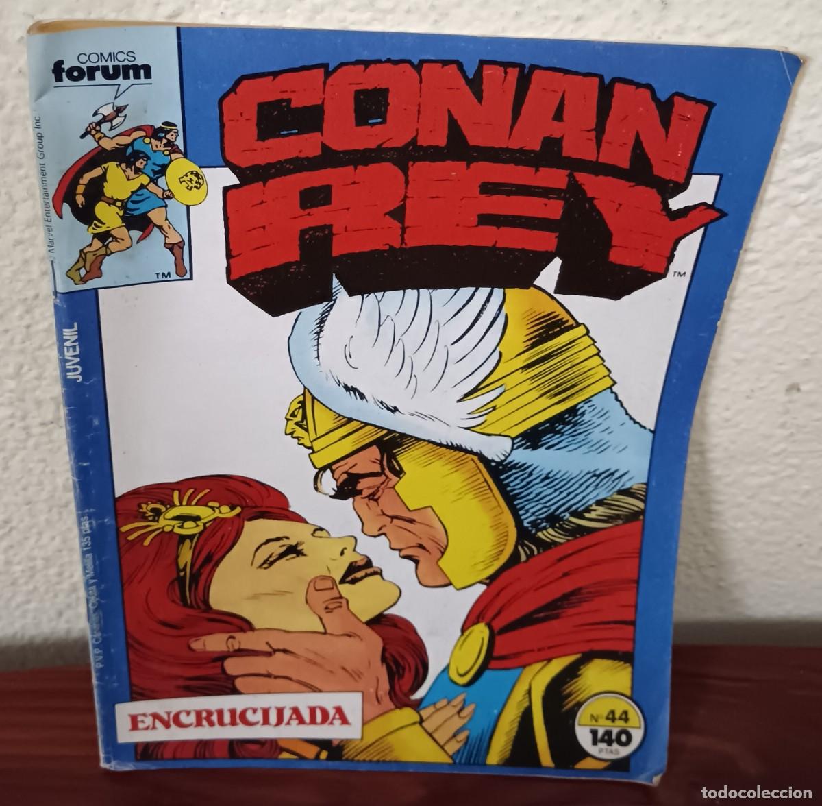 C&oacute;mics: CONAN REY N&ordm; 44 ENCRUCIJADA F&Oacute;RUM A&Ntilde;O 1988 - Foto 1
