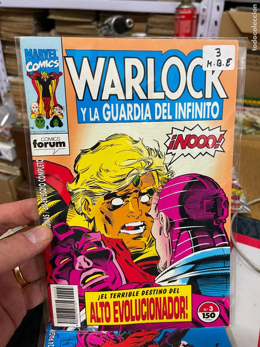 C&oacute;mics: WARLOCK Y LA GUARDIA DEL INFINITO NUMERO 3 - Foto 1