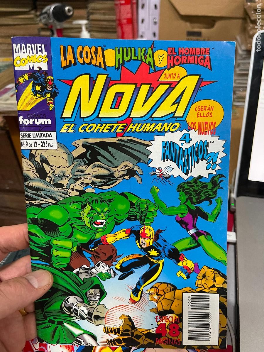 C&oacute;mics: NOVA NUMERO 9 EDICIONES FORUM MUY BUEN ESTADO - Foto 1