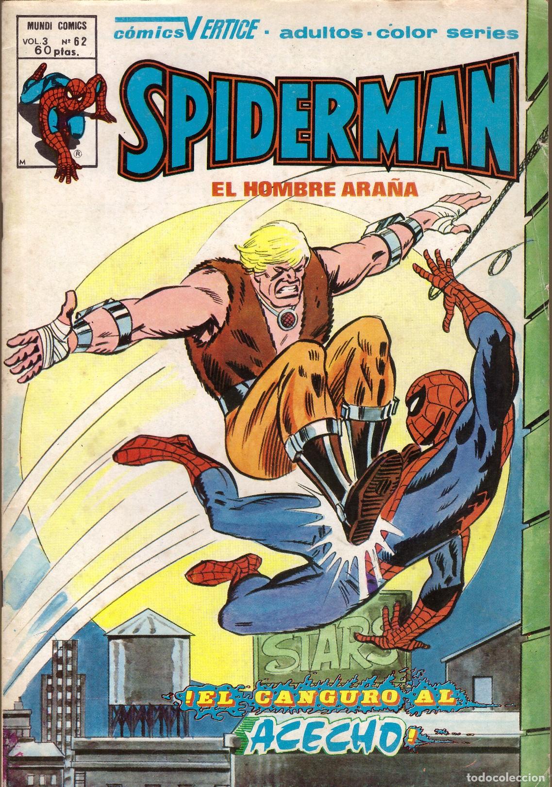 C&oacute;mics: Comic Spiderman, V. 3, n&ordm; 62 - Mundi-Comics Vertice - Foto 1