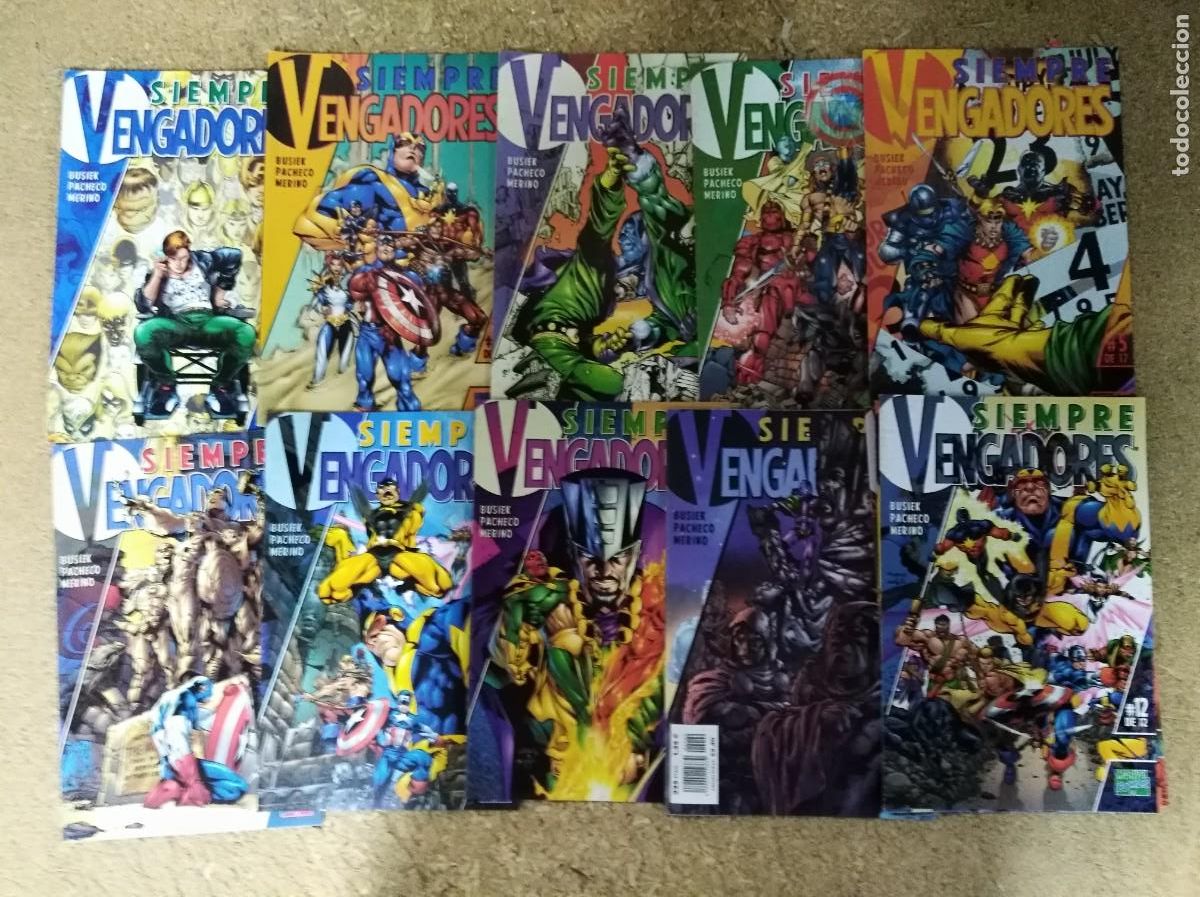 C&oacute;mics: Siempre Vengadores.Completa 12 Comics. Marvel.Forum - Foto 1