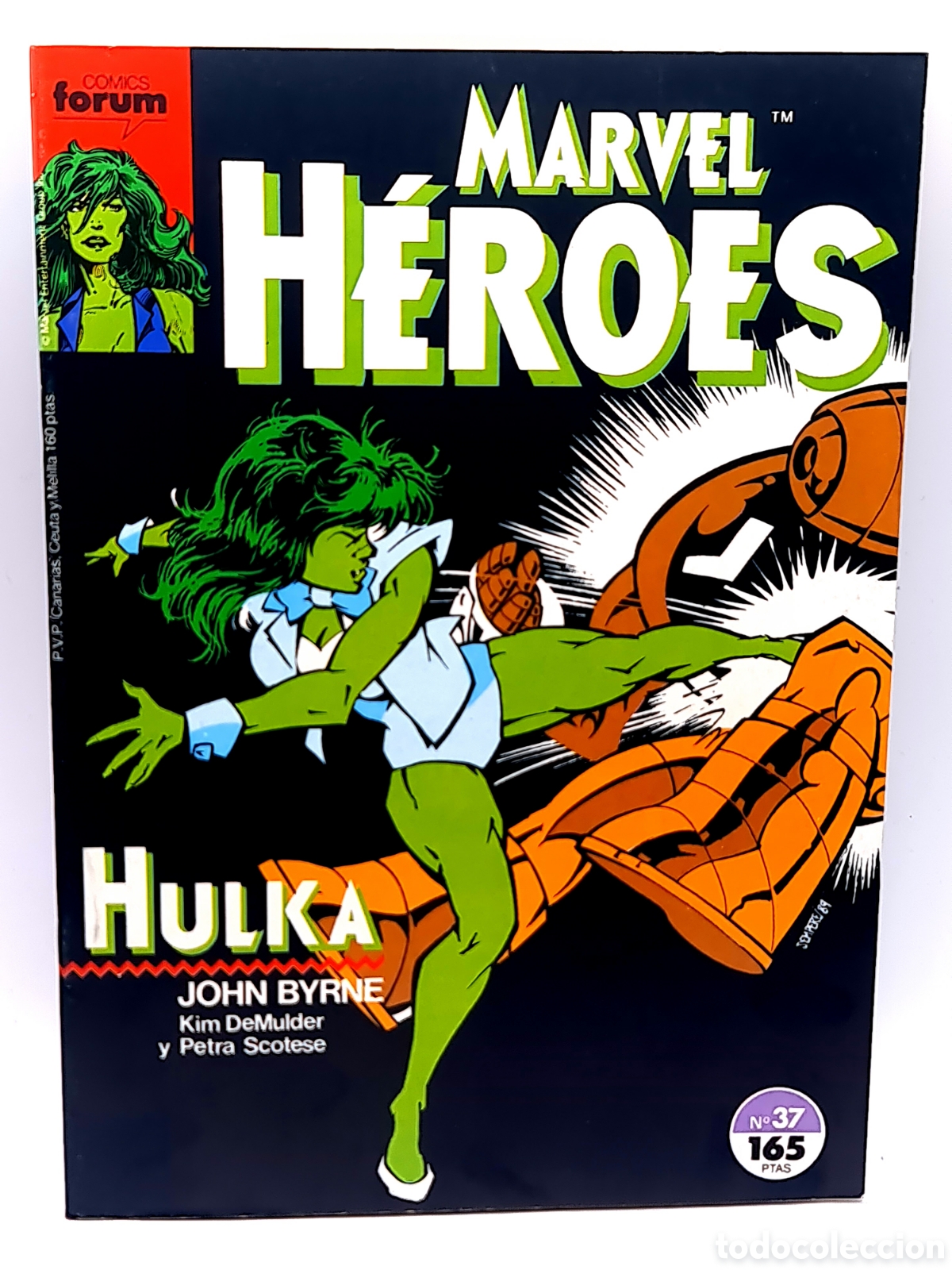 C&oacute;mics: EXCELENTE ESTADO MARVEL HEROES 37 FORUM COMICS GRAPA - Foto 1