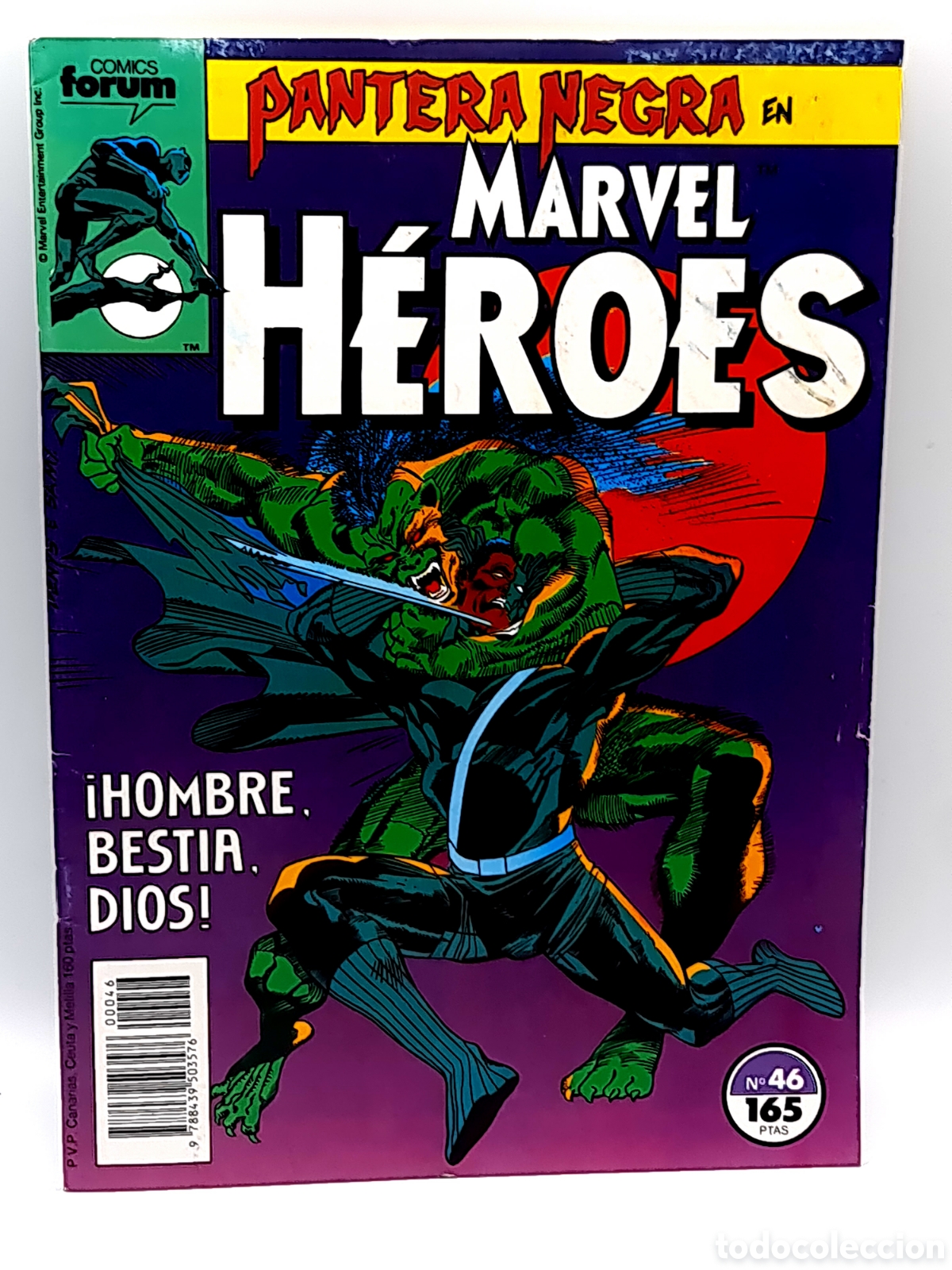 C&oacute;mics: MUY BUEN ESTADO MARVEL HEROES 46 FORUM COMICS GRAPA - Foto 1