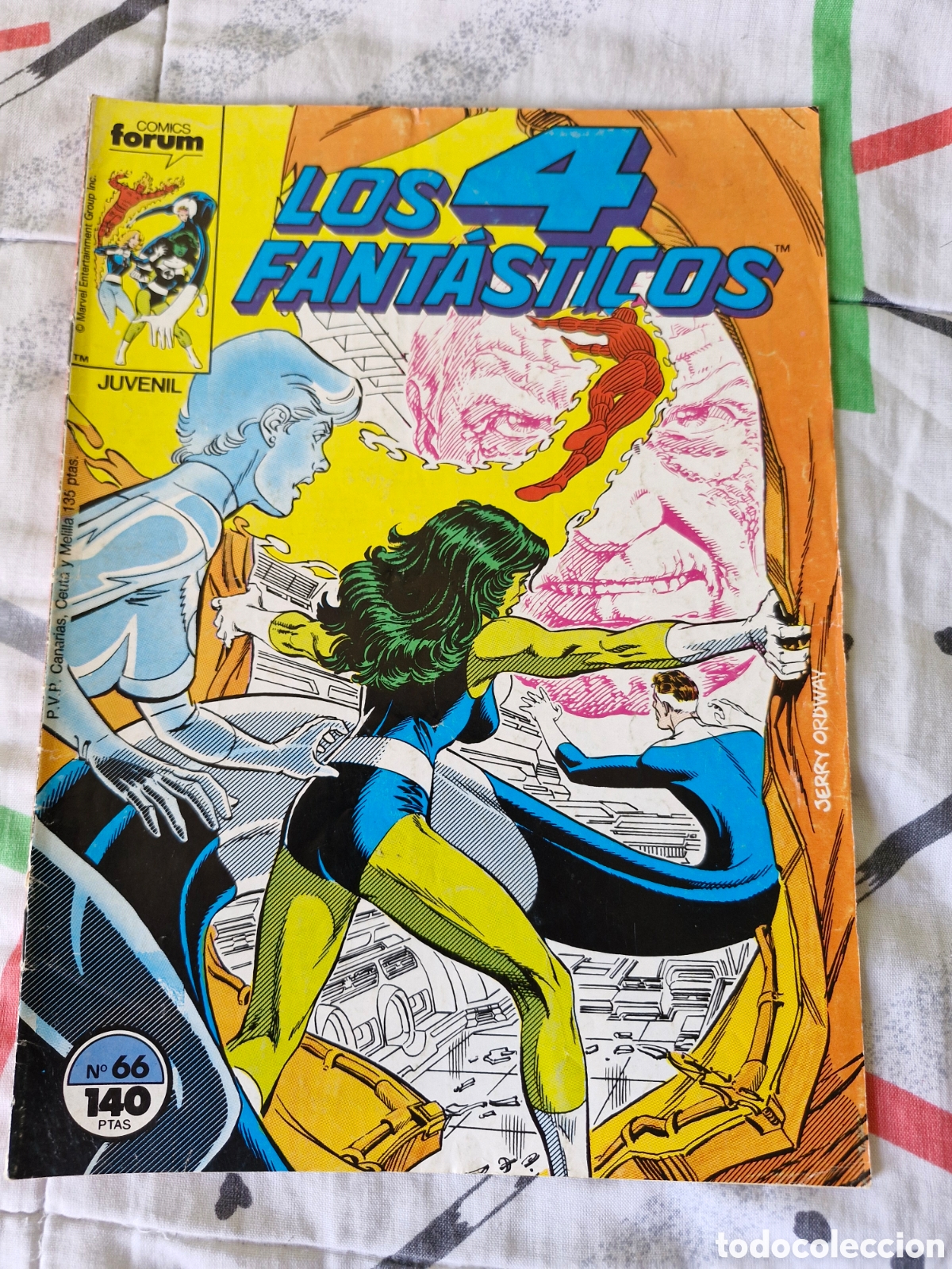 C&oacute;mics: LOS 4 FANT&Aacute;STICOS 66 - 4F VOLUMEN 1 - MARVEL COMICS - COMICS FORUM - 4F - Foto 1