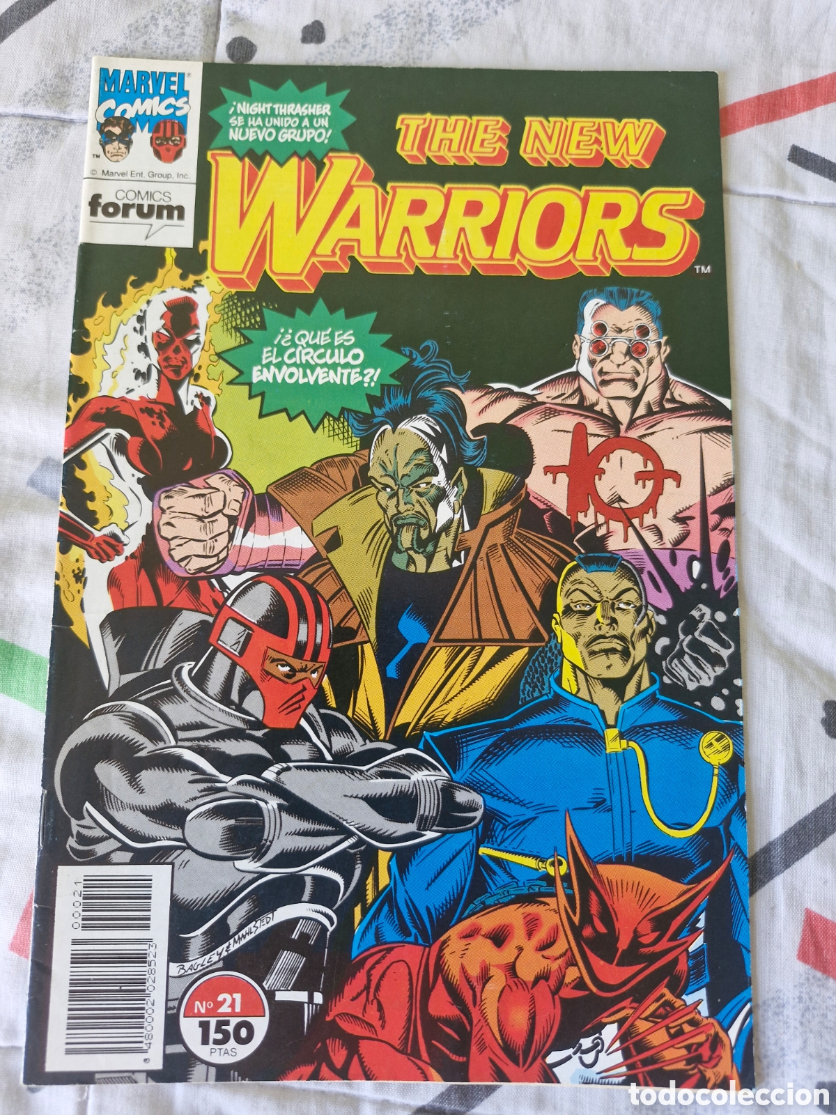 C&oacute;mics: THE NEW WARRIORS - N&Uacute;MERO 21 - VOL 1 - MARVEL C&Oacute;MICS - FORUM - Foto 1