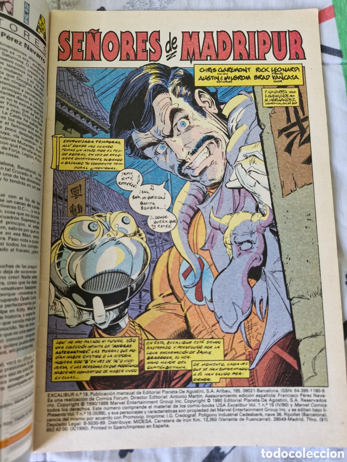 C&oacute;mics: EXCALIBUR 19 - VOL 1 - MARVEL COMICS - FORUM - Foto 3
