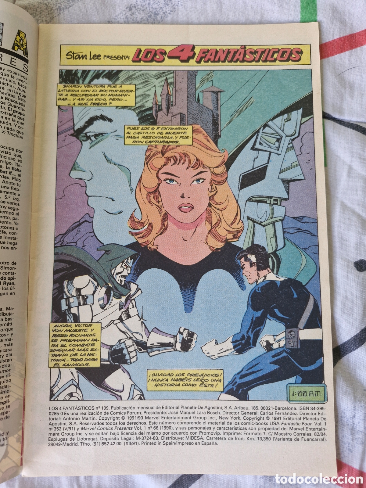 C&oacute;mics: LOS 4 FANT&Aacute;STICOS 109 - VOLUMEN 1 - MARVEL COMICS - FORUM - 4F - Foto 3