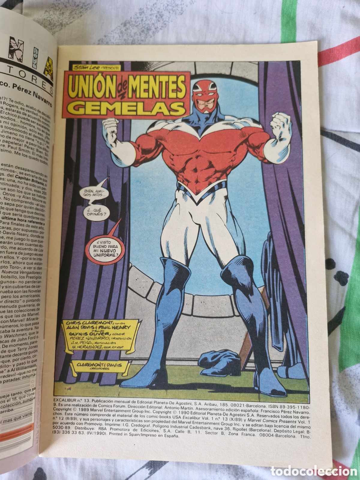 C&oacute;mics: EXCALIBUR 13 - VOL 1 - MARVEL COMICS - FORUM - Foto 3