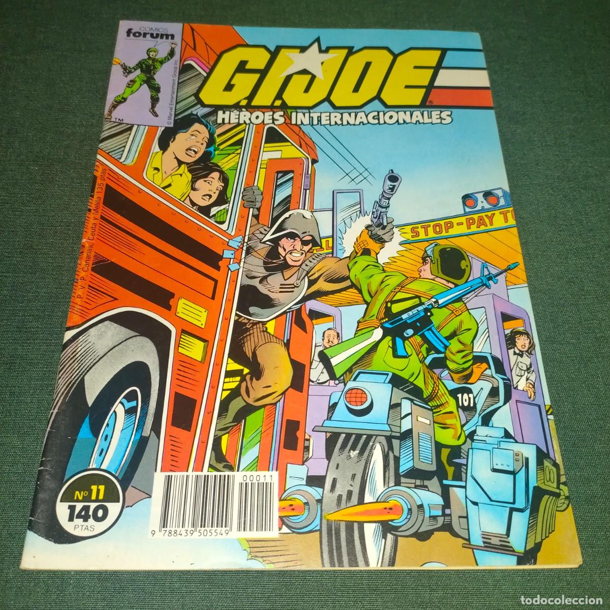 C&oacute;mics: COMIC GIJOE N&ordm; 11 - H&Eacute;ROES INTERNACIONALES - COMICS FORUM - - Foto 1