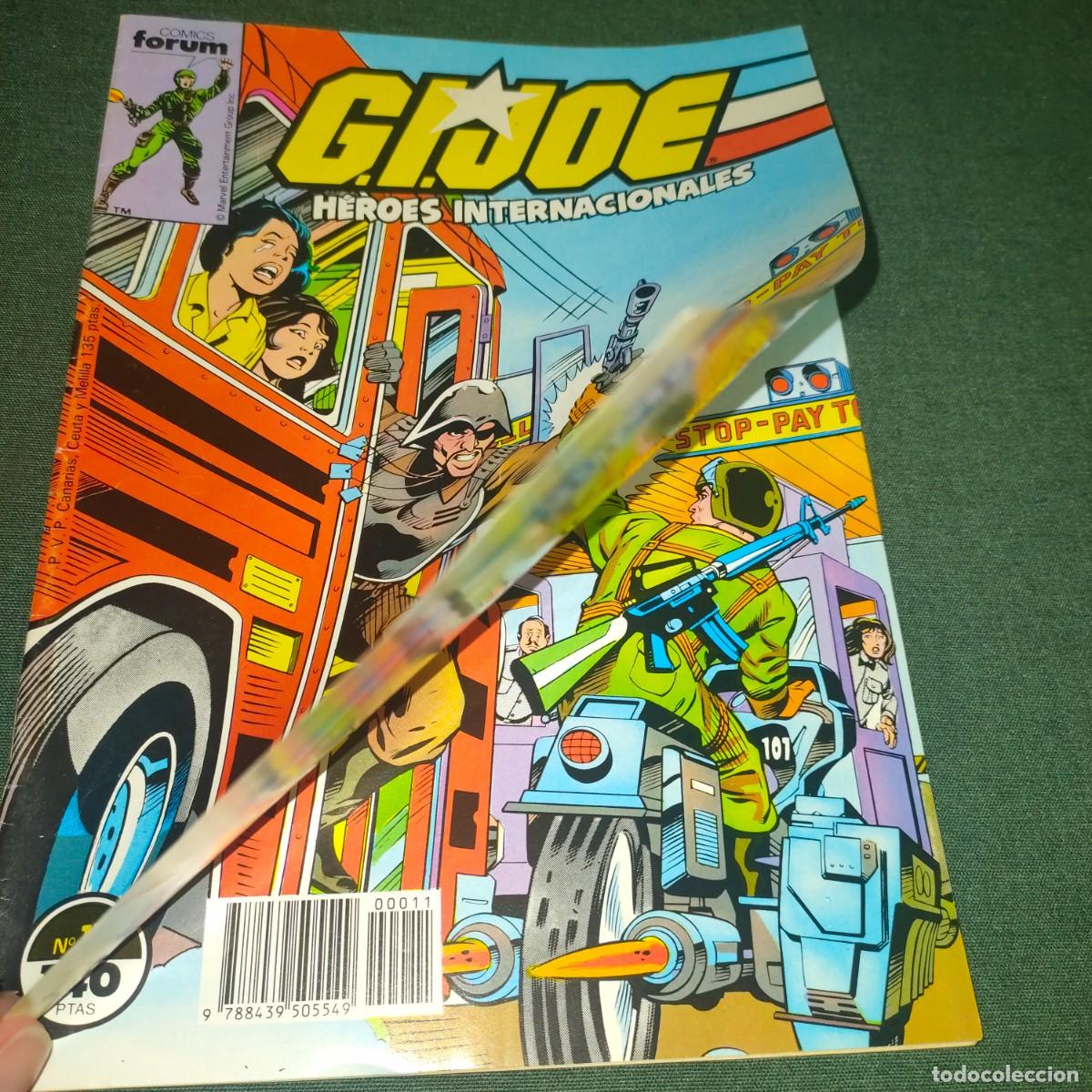C&oacute;mics: COMIC GIJOE N&ordm; 11 - H&Eacute;ROES INTERNACIONALES - COMICS FORUM - - Foto 2