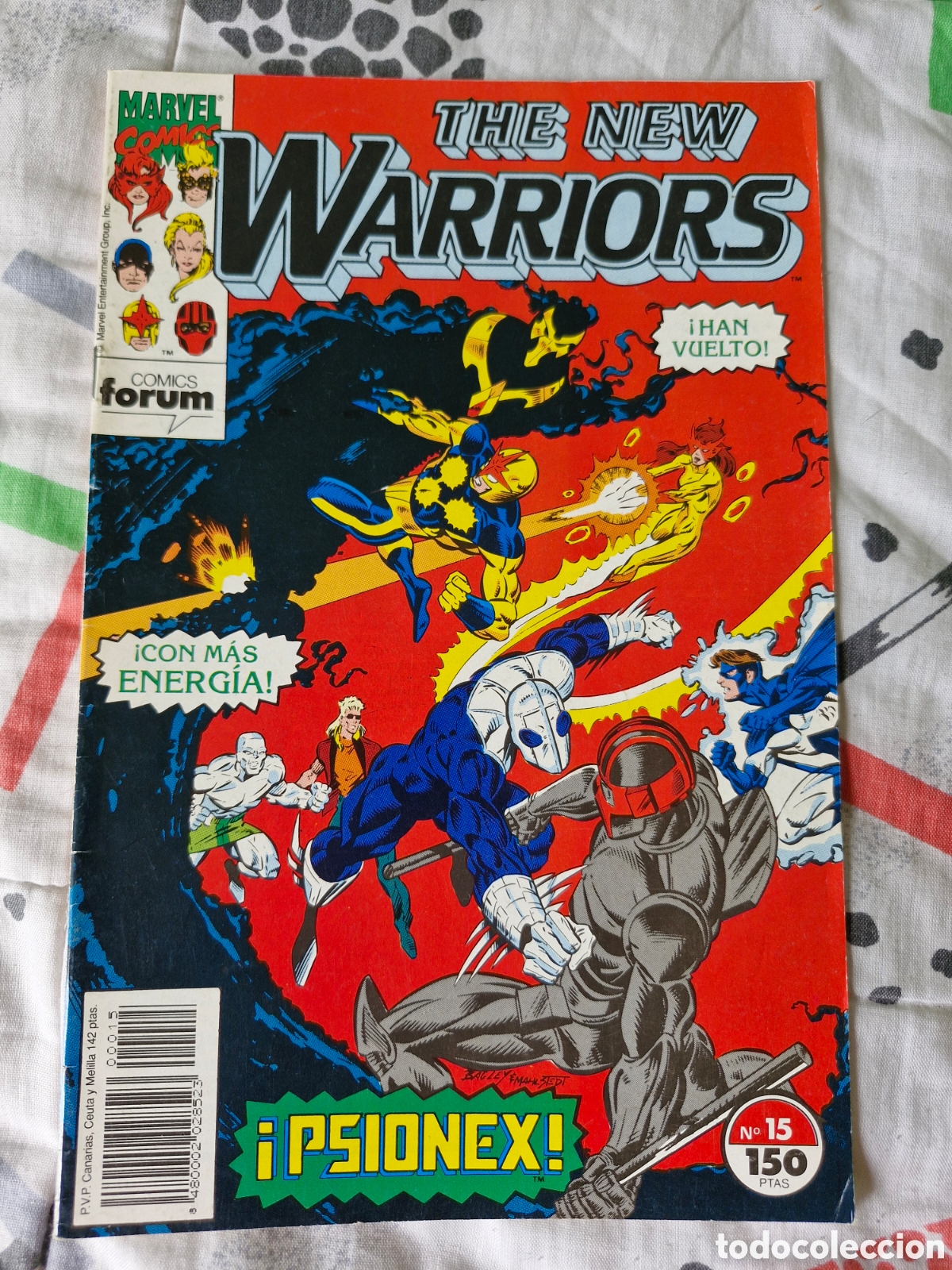 C&oacute;mics: THE NEW WARRIORS - N&Uacute;MERO 15 - VOL 1 - MARVEL C&Oacute;MICS - FORUM - Foto 1
