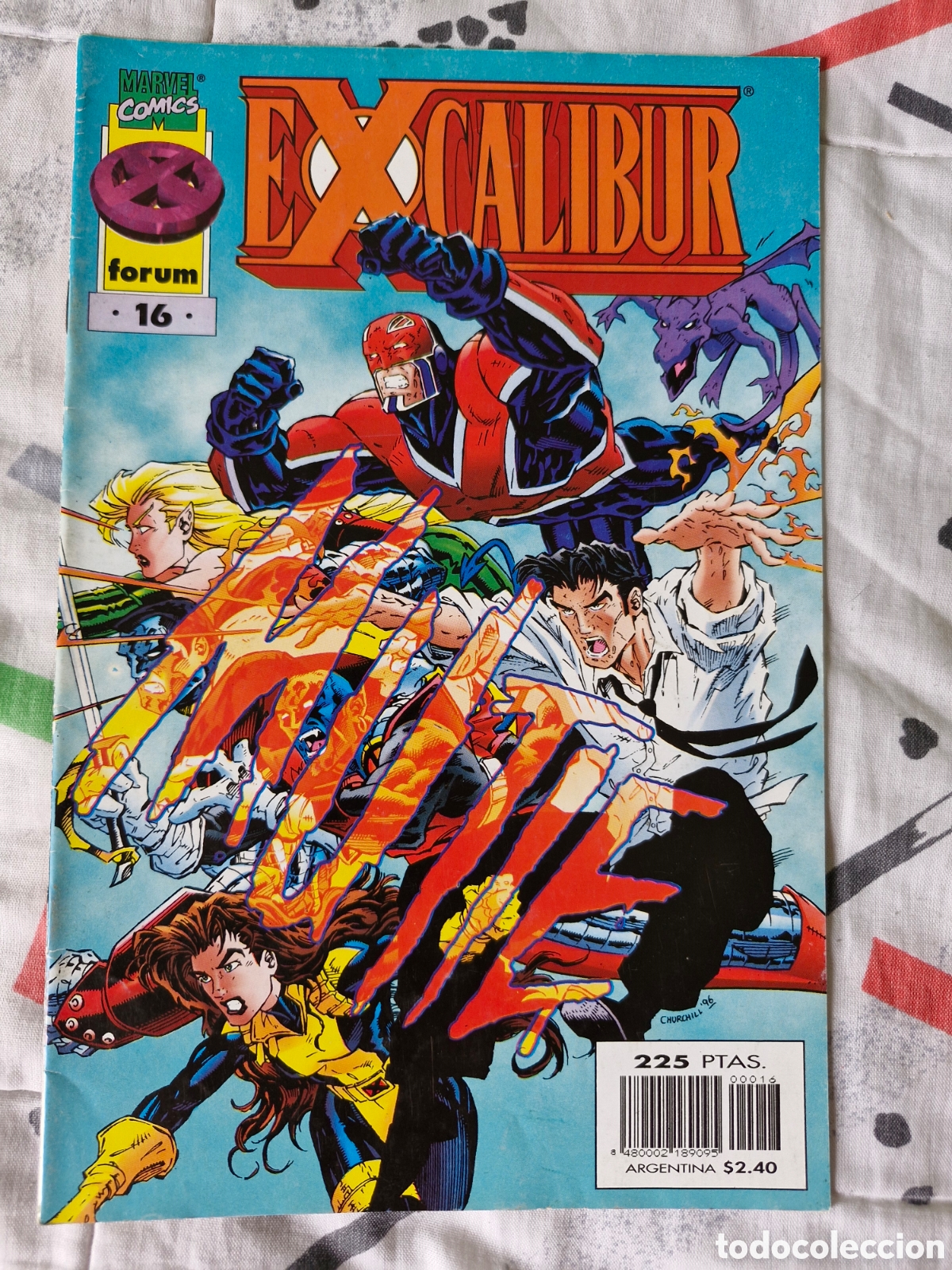 C&oacute;mics: EXCALIBUR 16 - VOL 2 - MARVEL COMICS - FORUM - Foto 1