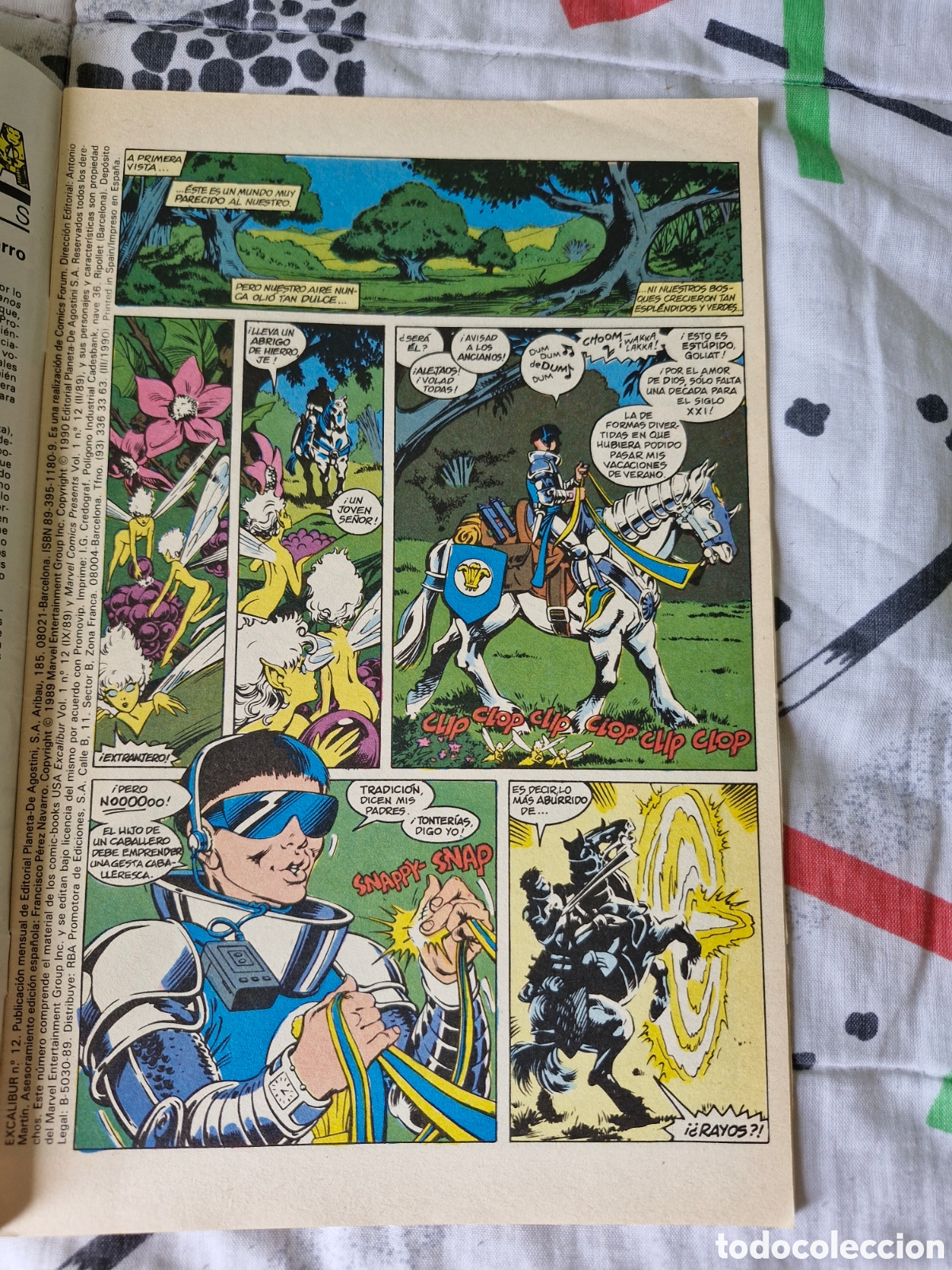 C&oacute;mics: EXCALIBUR - N&Uacute;MERO 12 - VOL 1 - MARVEL COMICS - FORUM - Foto 3