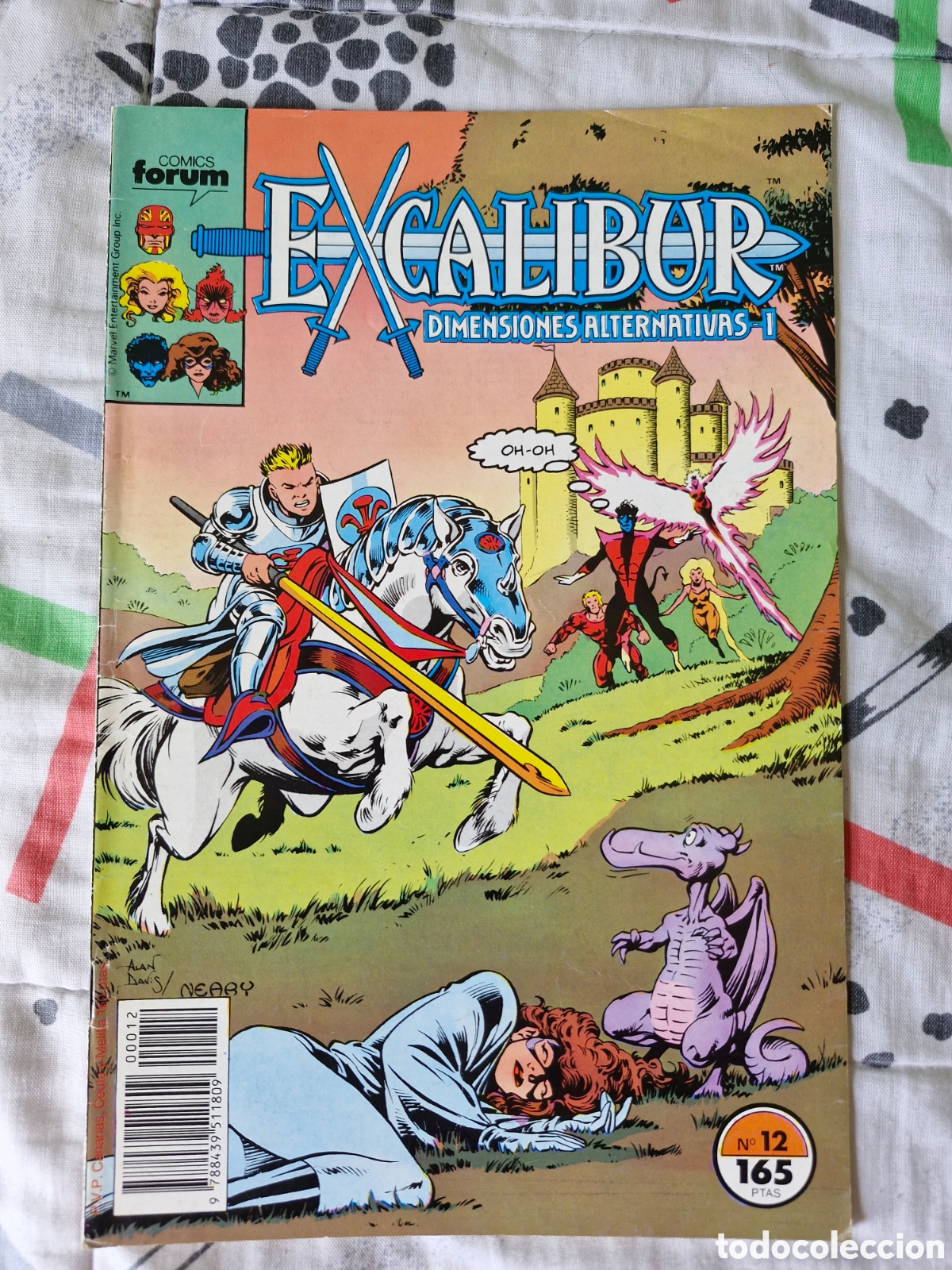 C&oacute;mics: EXCALIBUR - N&Uacute;MERO 12 - VOL 1 - MARVEL COMICS - FORUM - Foto 1