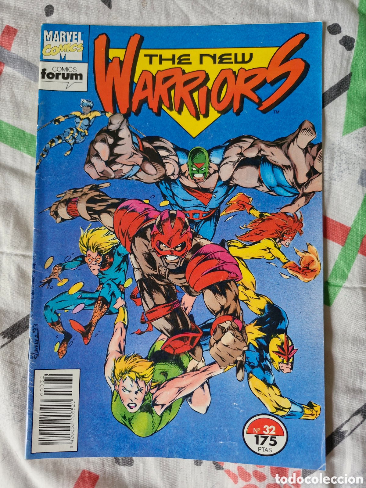 C&oacute;mics: THE NEW WARRIORS - N&Uacute;MERO 32 - VOL 1 - MARVEL C&Oacute;MICS - FORUM - Foto 1