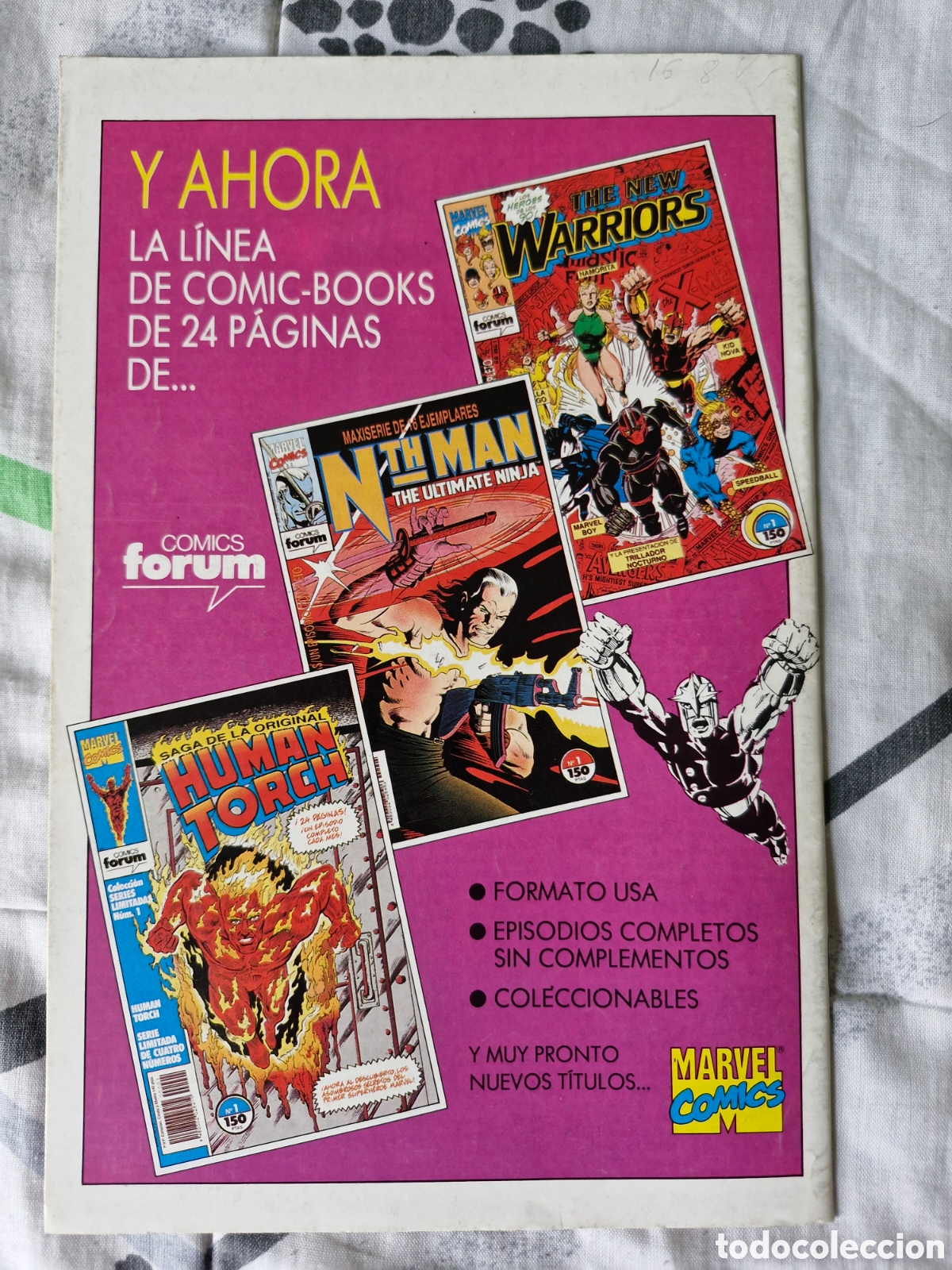 C&oacute;mics: ANGELES CAIDOS - MINISERIE DE 8 NUMEROS - MARVEL COMICS - COMICS FORUM - Foto 2
