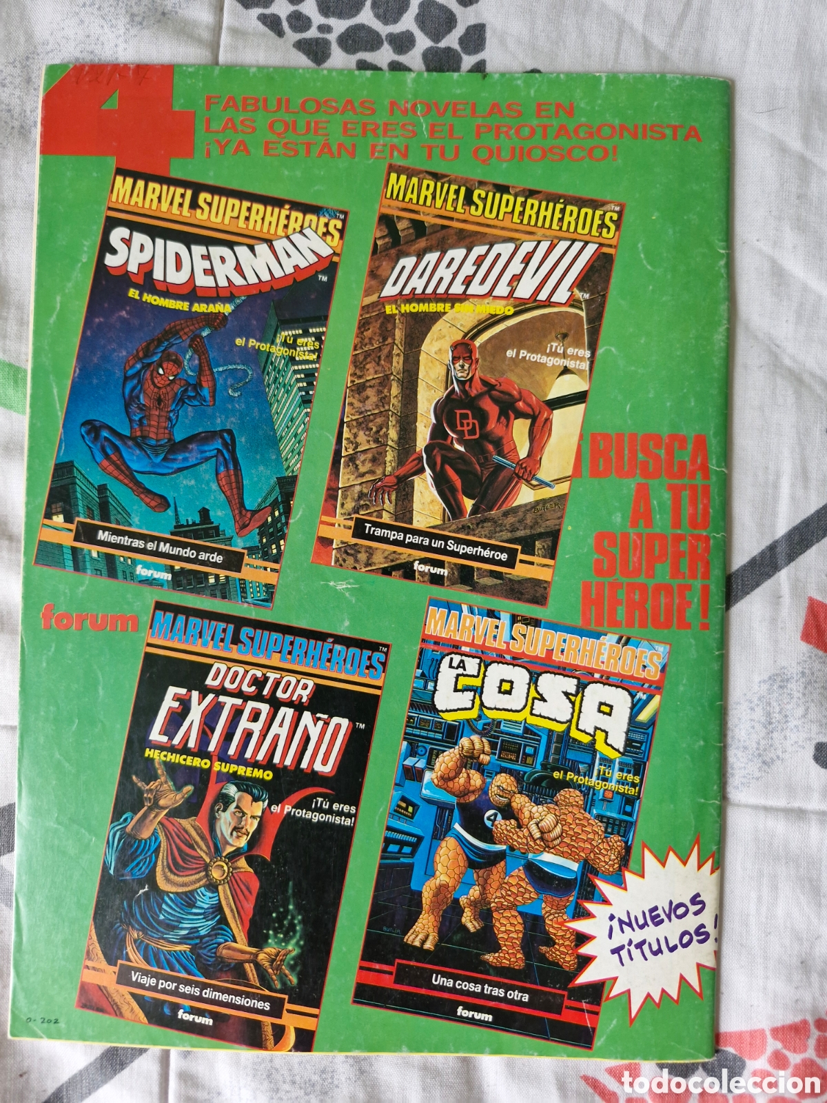 C&oacute;mics: LOS 4 FANT&Aacute;STICOS - 80 - VOLUMEN 1 - MARVEL COMICS - FORUM - 4F - Foto 2