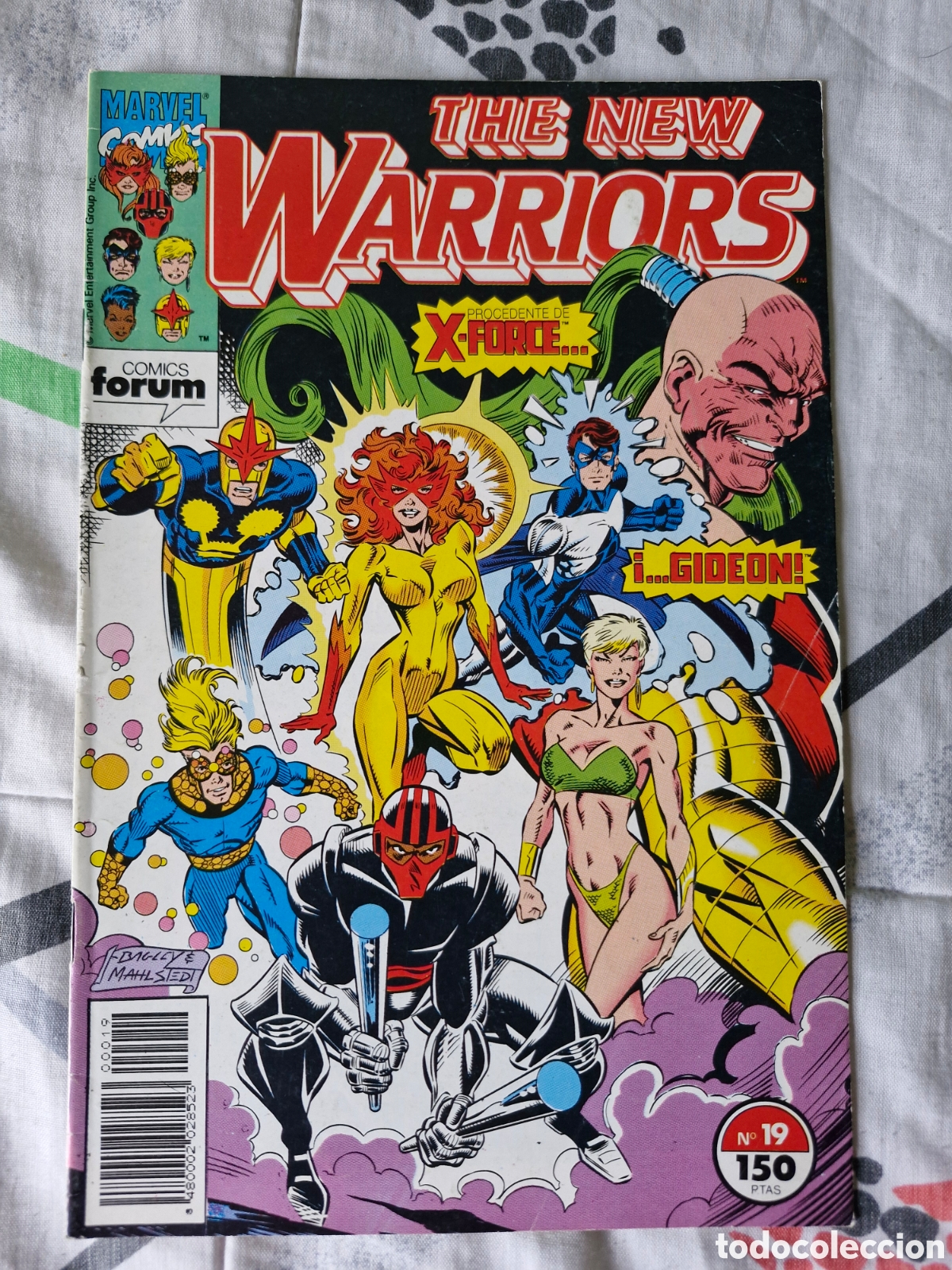 C&oacute;mics: THE NEW WARRIORS - N&Uacute;MERO 19 - VOL 1 - MARVEL C&Oacute;MICS - FORUM - Foto 1